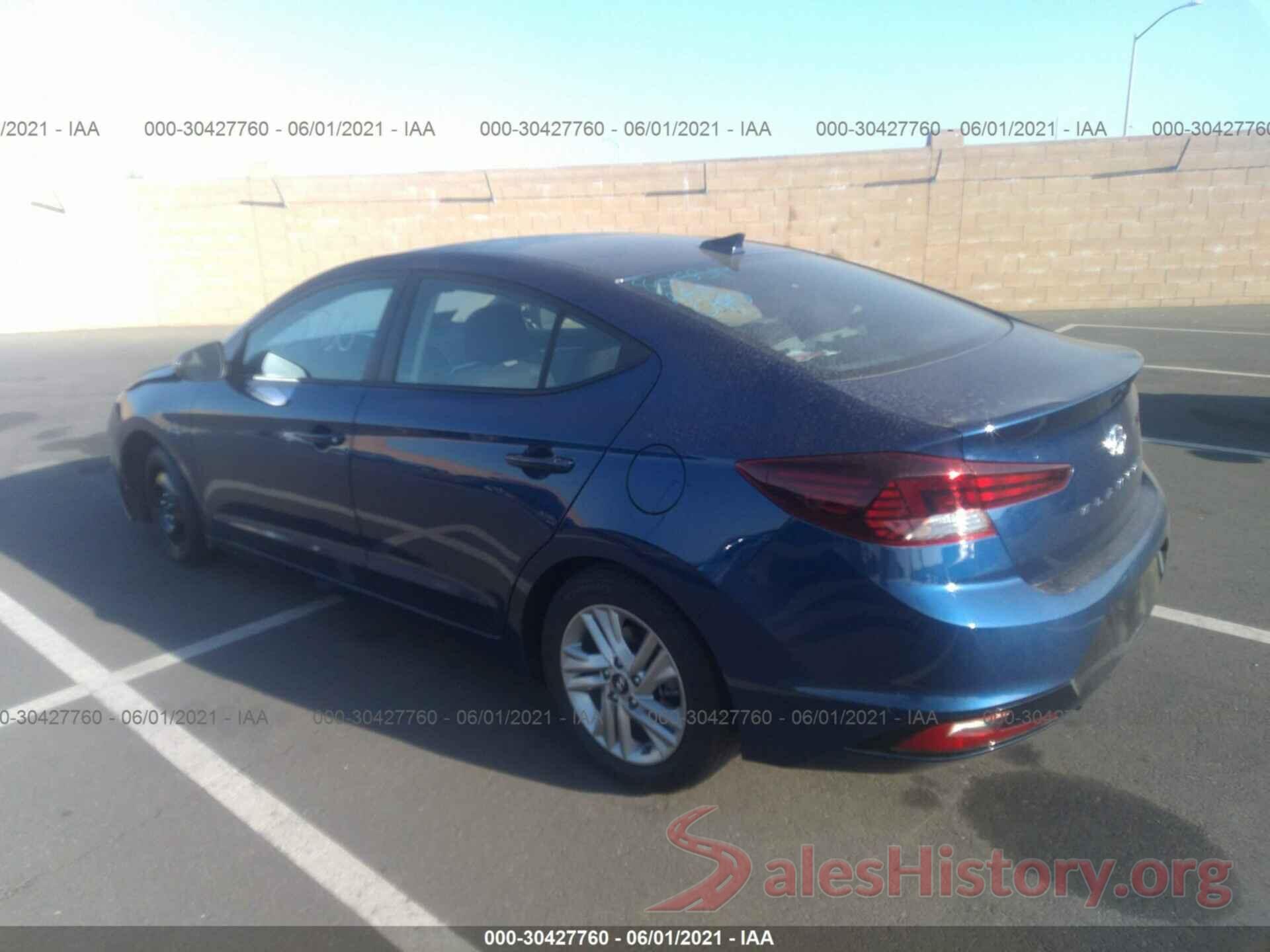 5NPD84LF3LH599081 2020 HYUNDAI ELANTRA