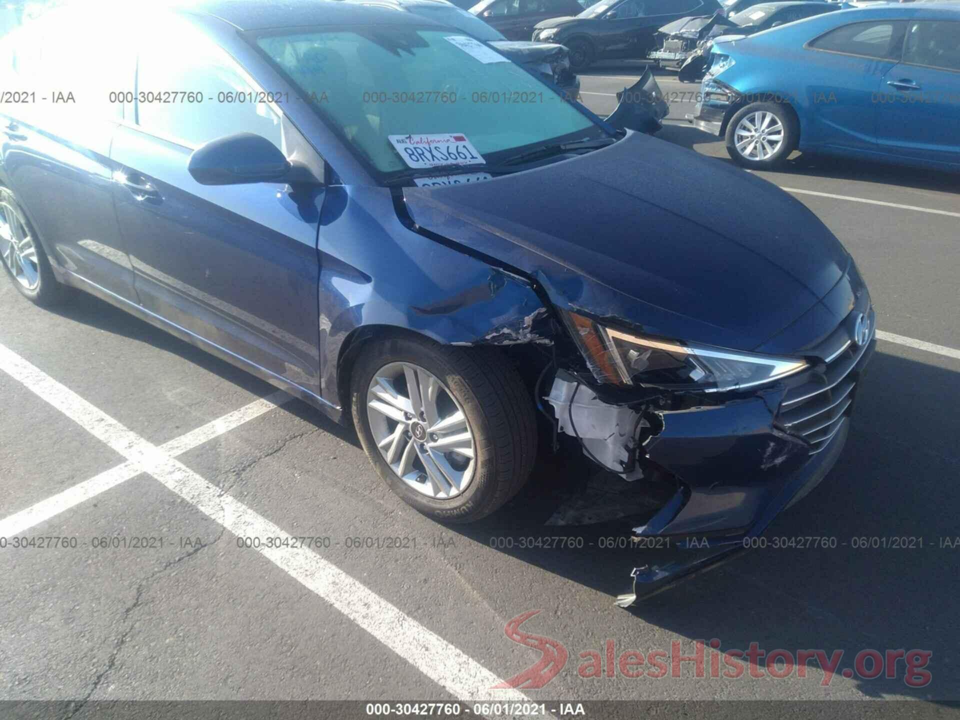 5NPD84LF3LH599081 2020 HYUNDAI ELANTRA