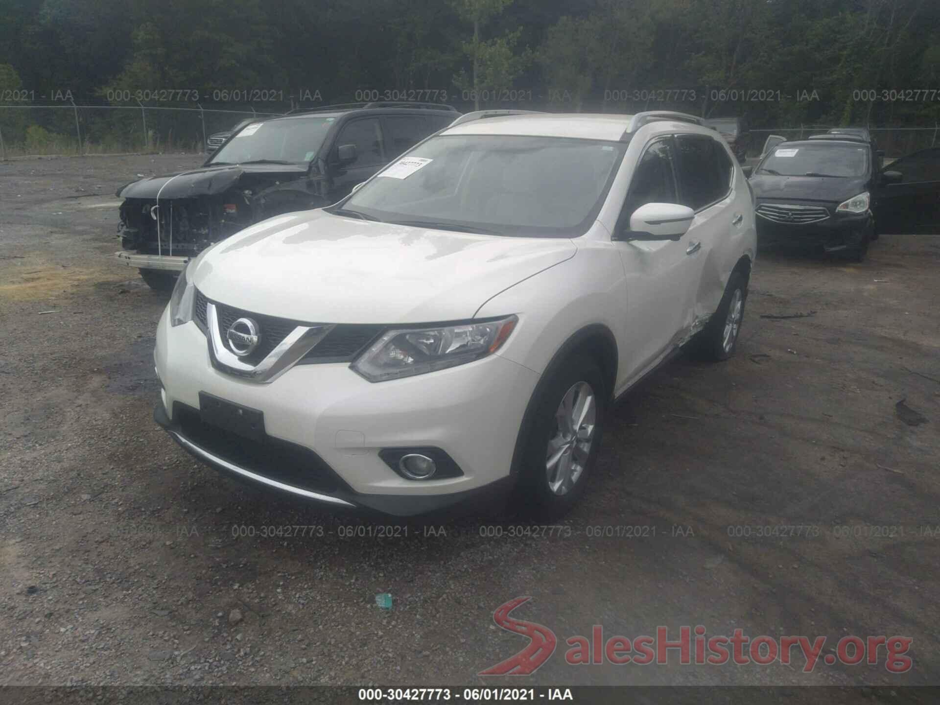 KNMAT2MT3GP608611 2016 NISSAN ROGUE