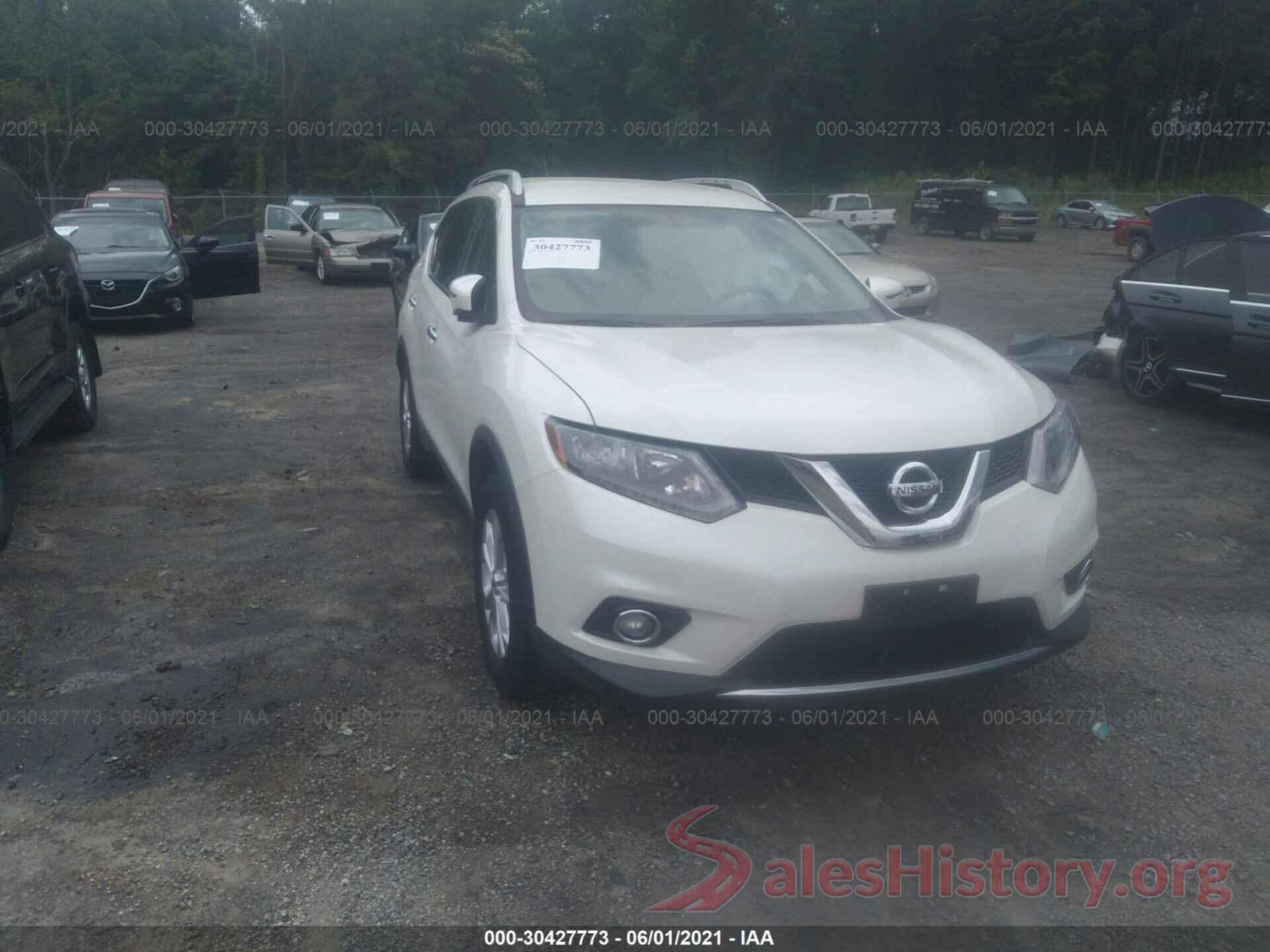 KNMAT2MT3GP608611 2016 NISSAN ROGUE