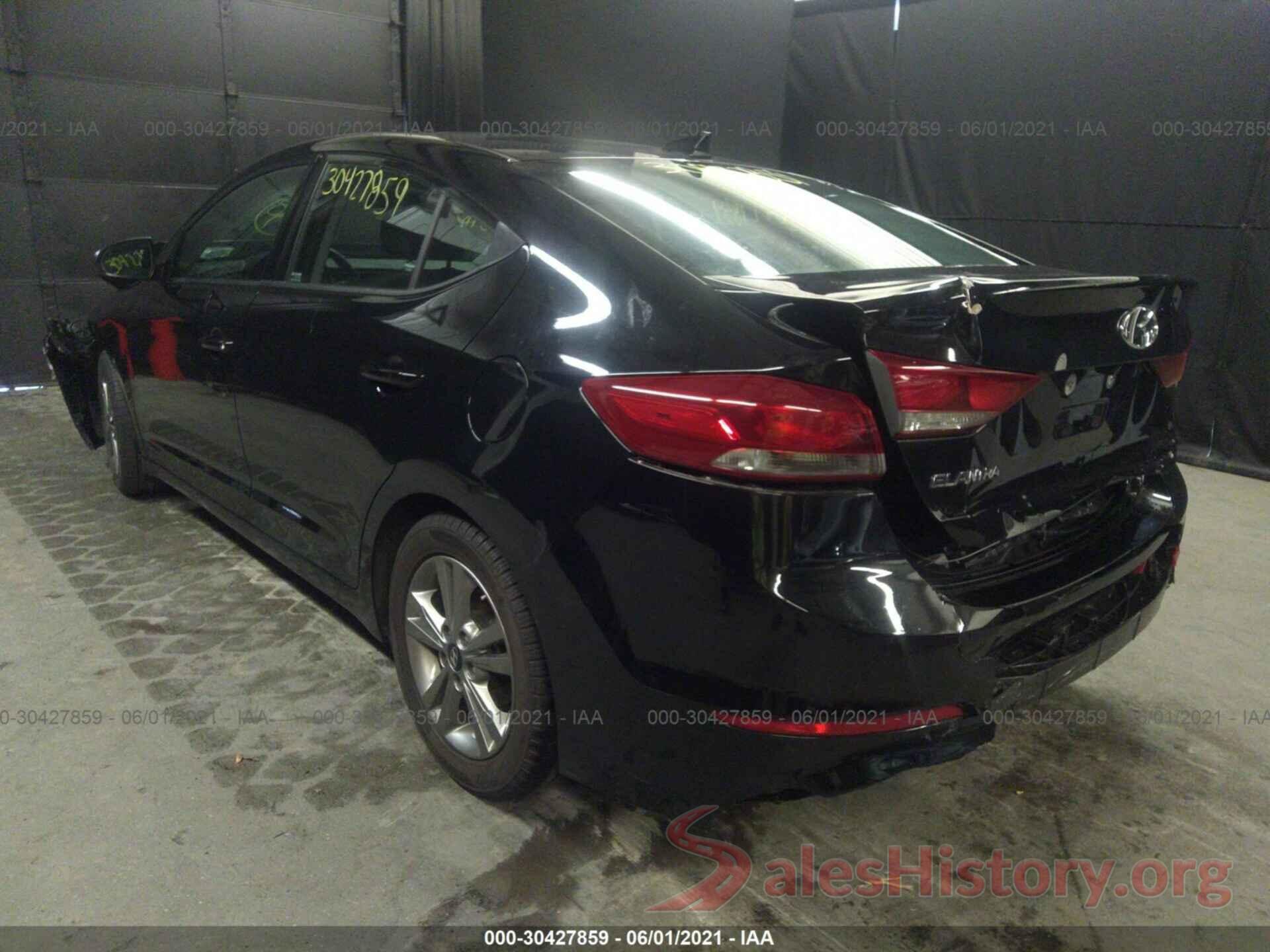 5NPD84LF8JH388875 2018 HYUNDAI ELANTRA