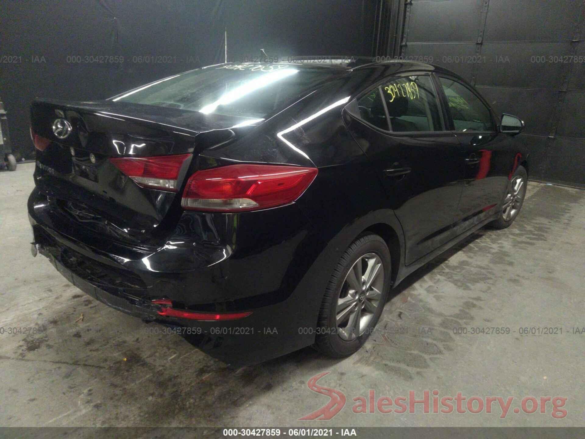 5NPD84LF8JH388875 2018 HYUNDAI ELANTRA