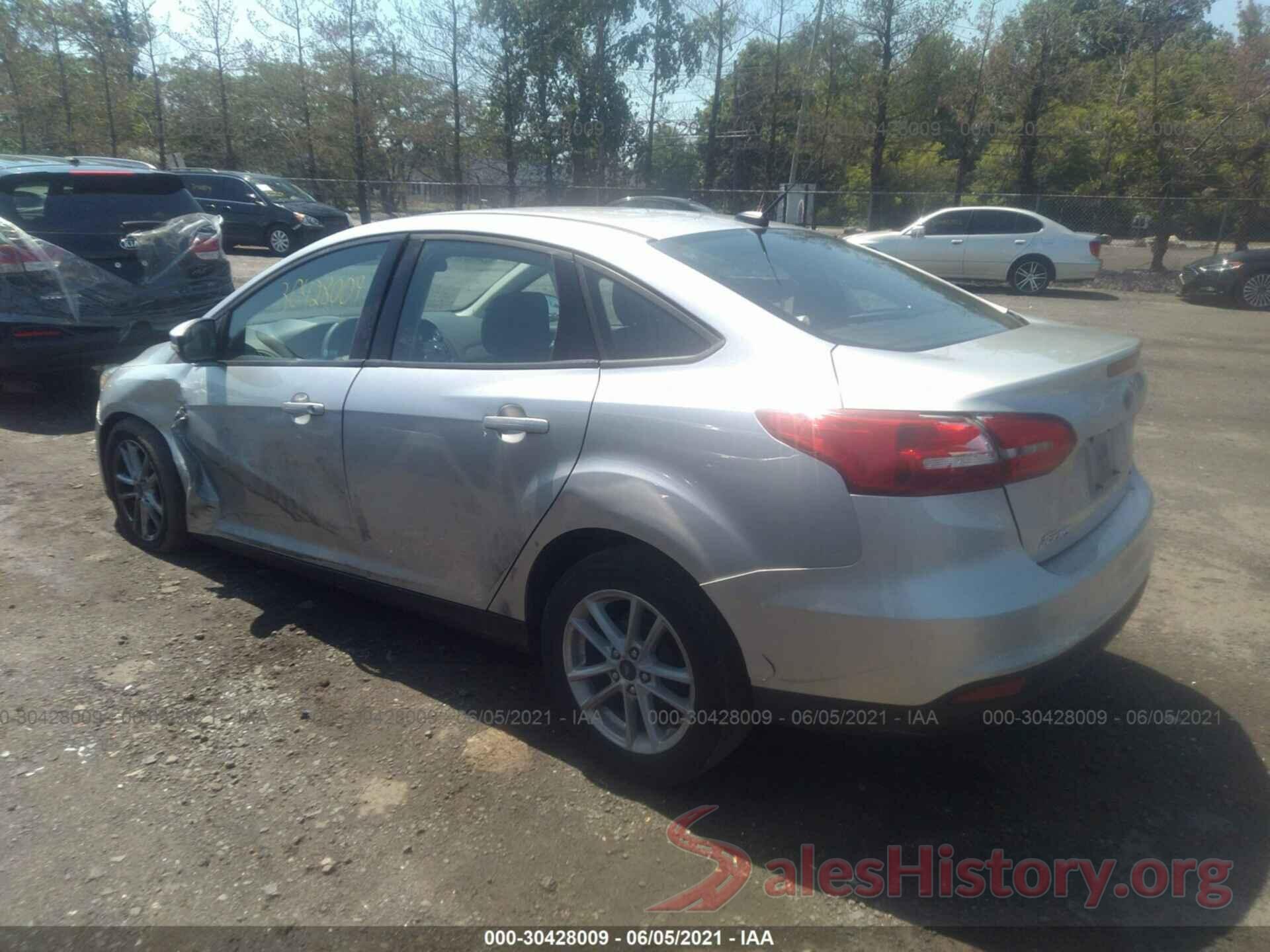 1FADP3F2XHL216154 2017 FORD FOCUS