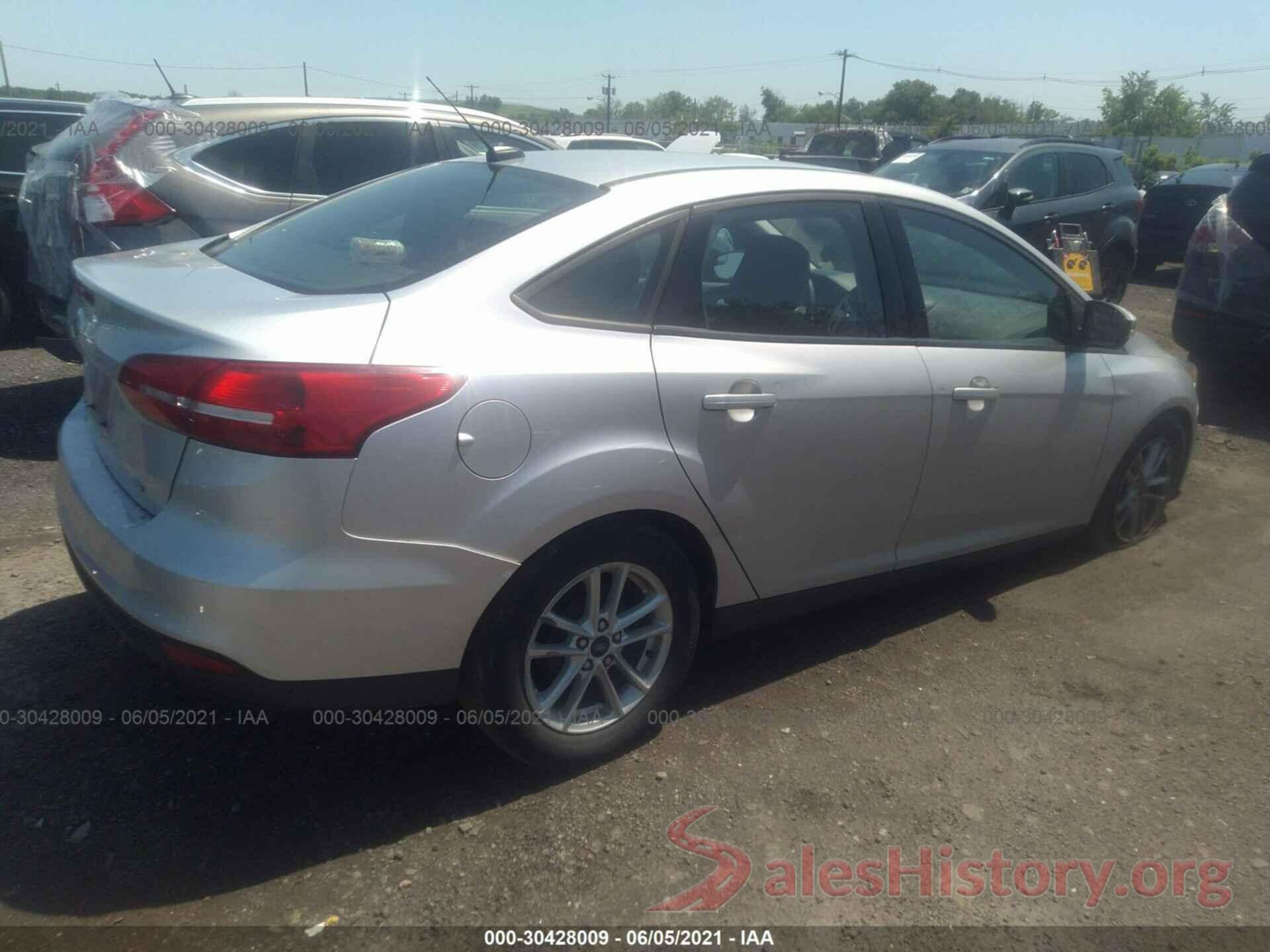 1FADP3F2XHL216154 2017 FORD FOCUS