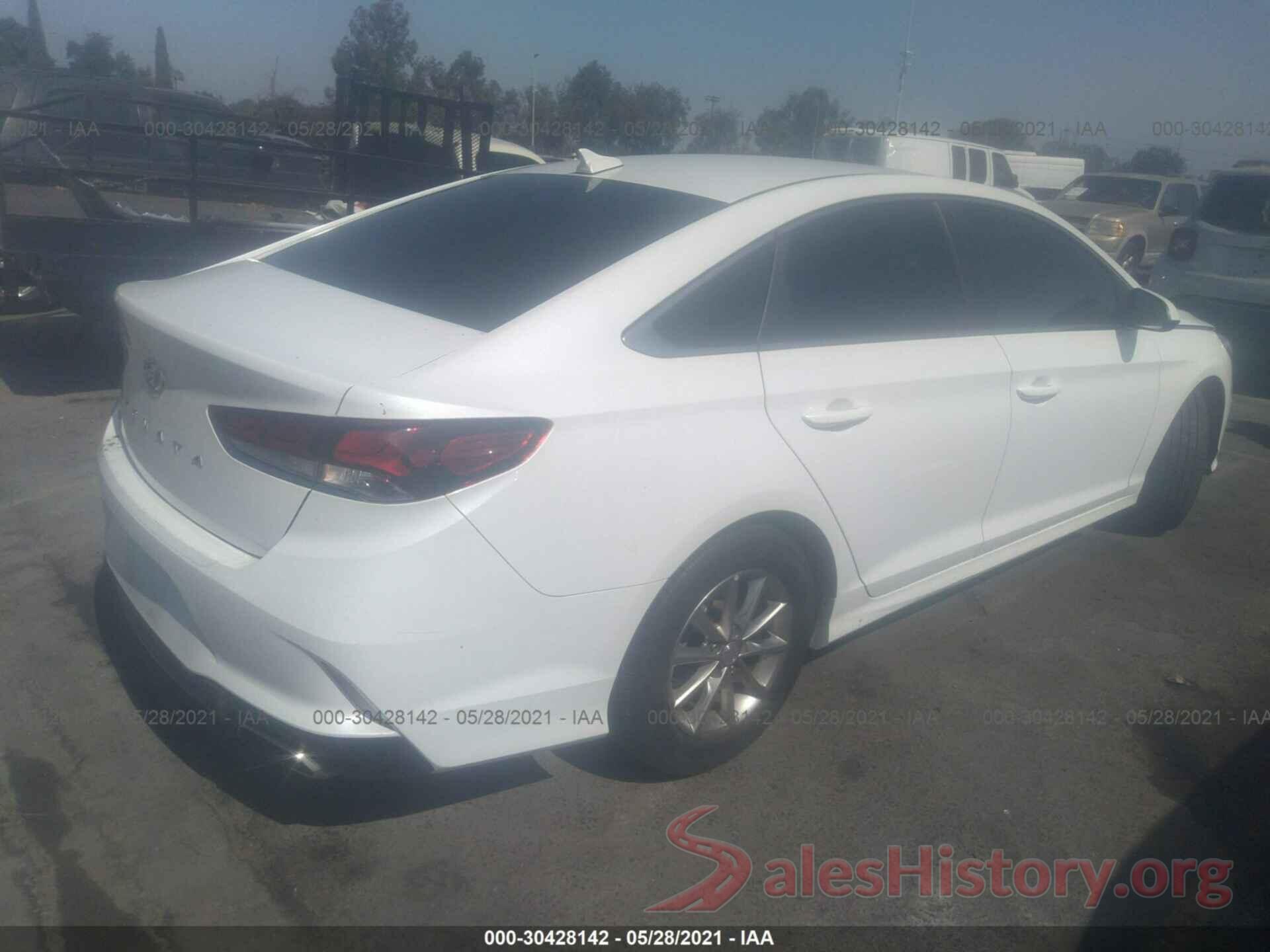 5NPE24AF9KH764980 2019 HYUNDAI SONATA