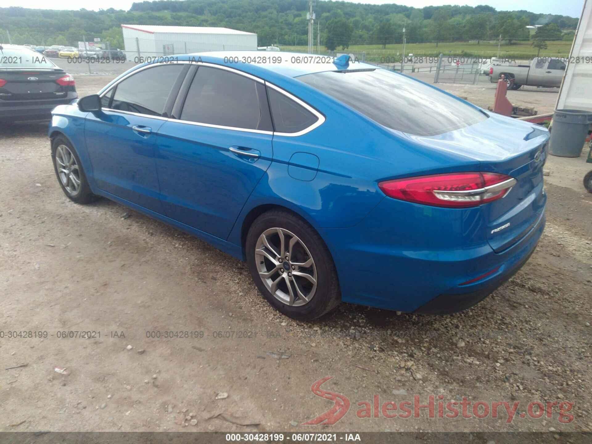 3FA6P0CD1KR161437 2019 FORD FUSION