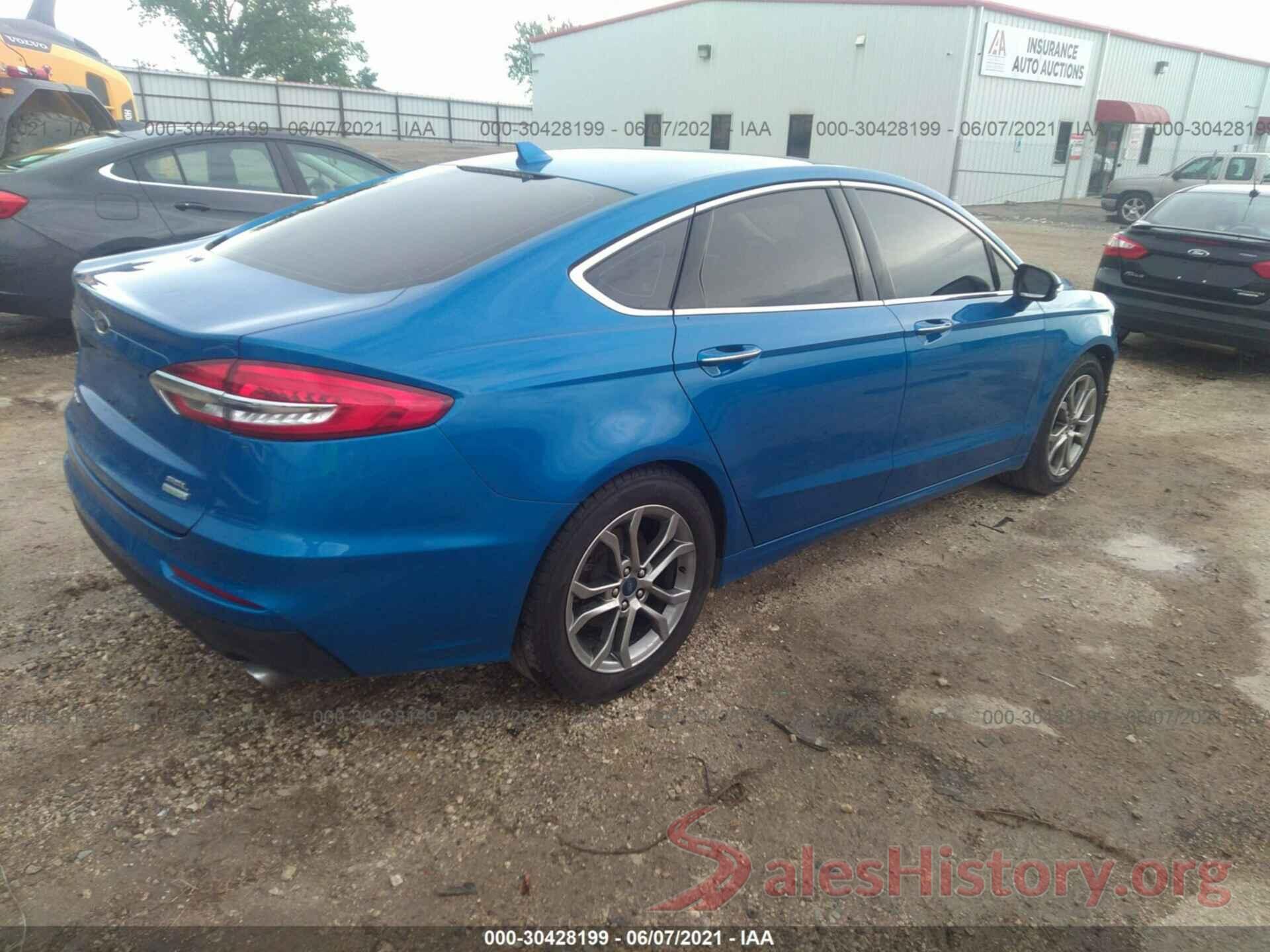 3FA6P0CD1KR161437 2019 FORD FUSION