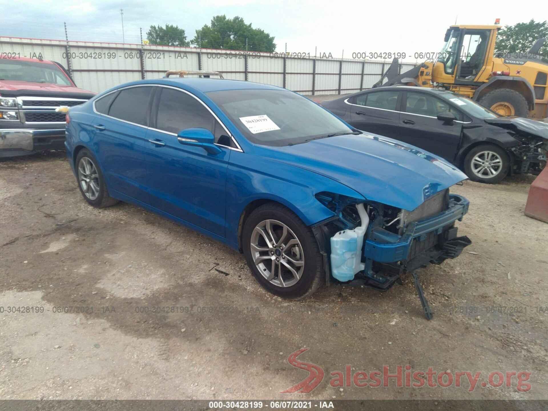 3FA6P0CD1KR161437 2019 FORD FUSION