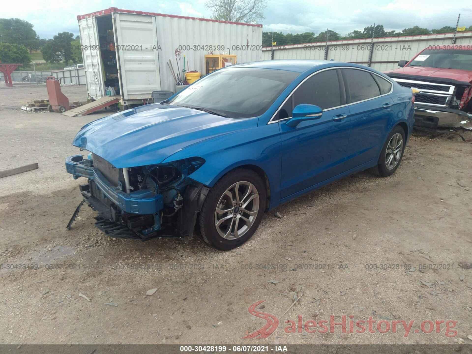 3FA6P0CD1KR161437 2019 FORD FUSION