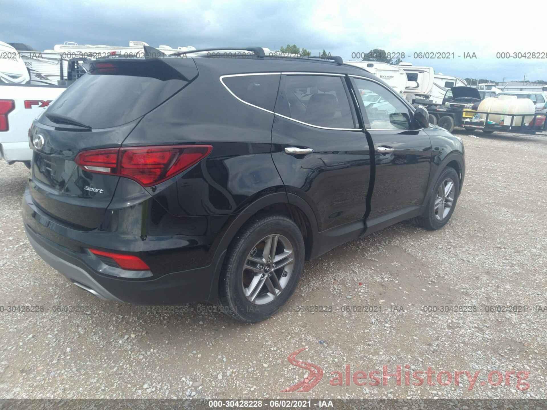 5NMZU3LB1JH098581 2018 HYUNDAI SANTA FE SPORT