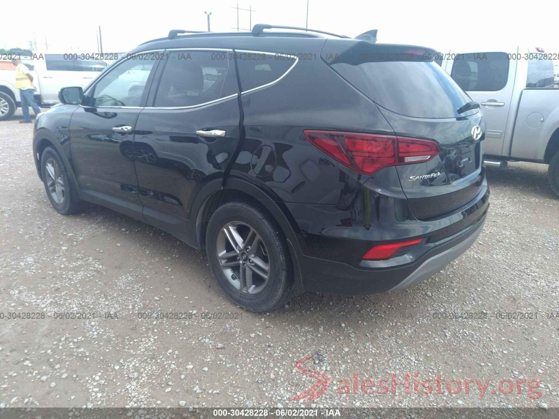 5NMZU3LB1JH098581 2018 HYUNDAI SANTA FE SPORT