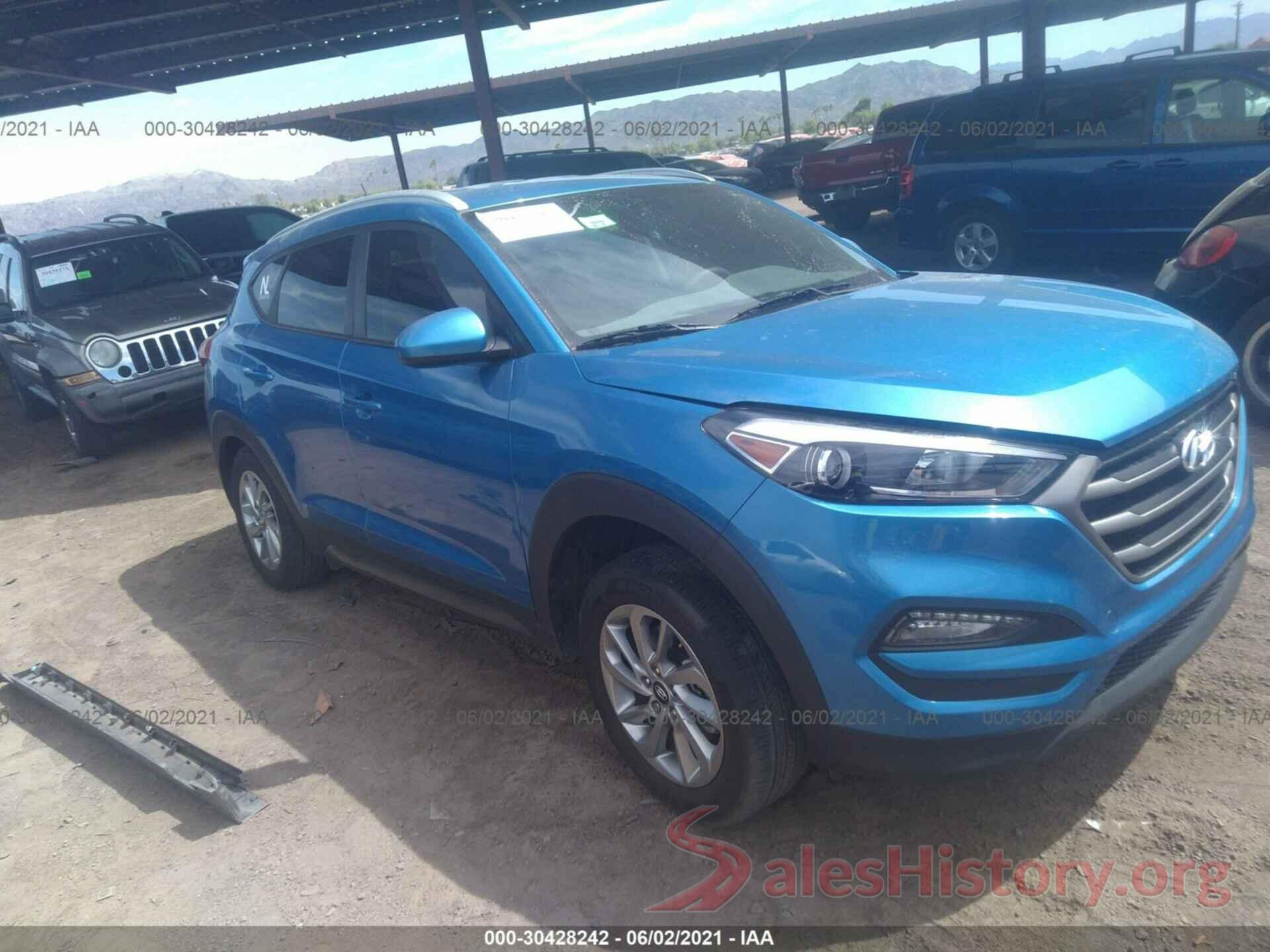 KM8J33A4XGU189236 2016 HYUNDAI TUCSON