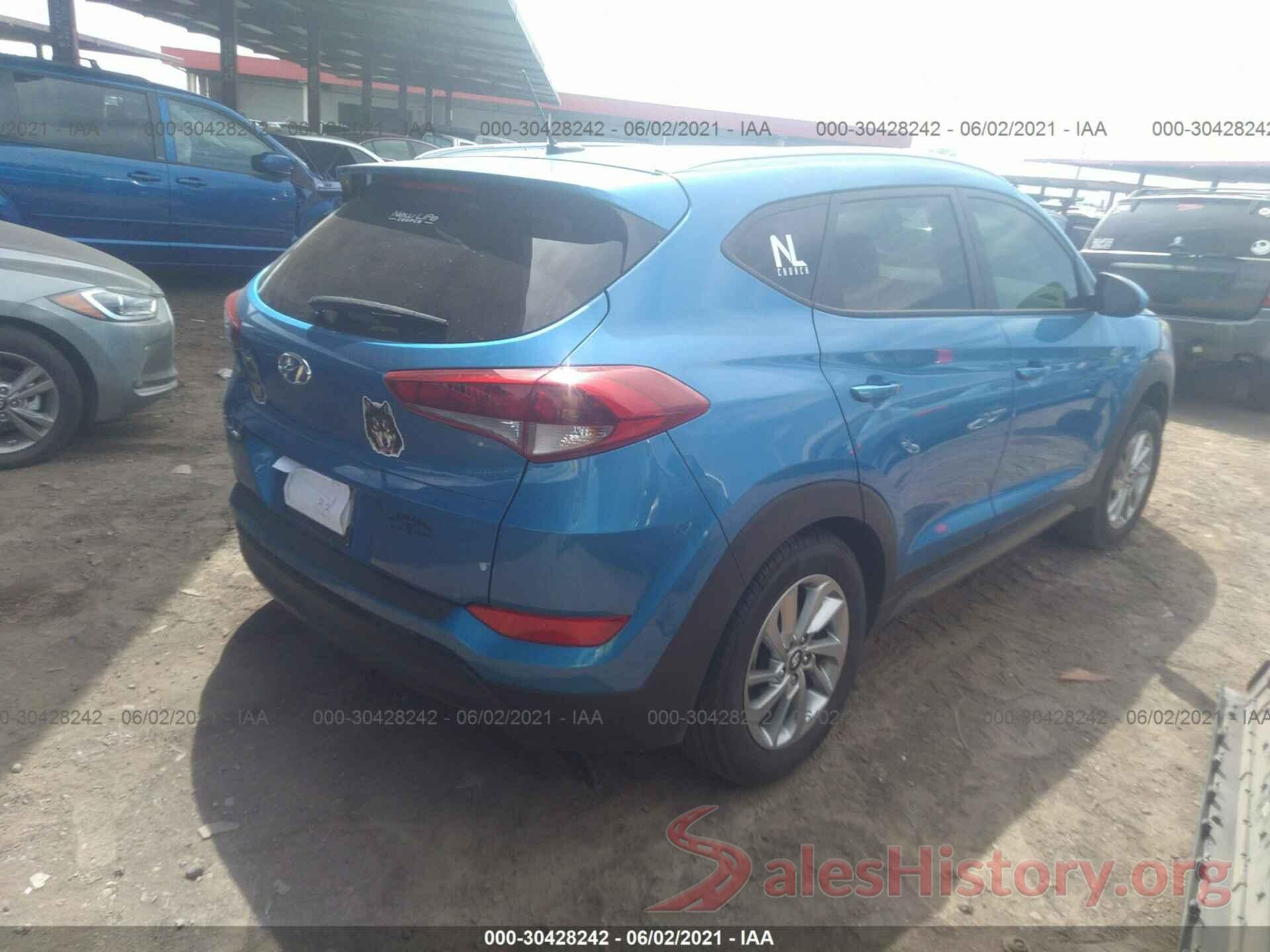 KM8J33A4XGU189236 2016 HYUNDAI TUCSON