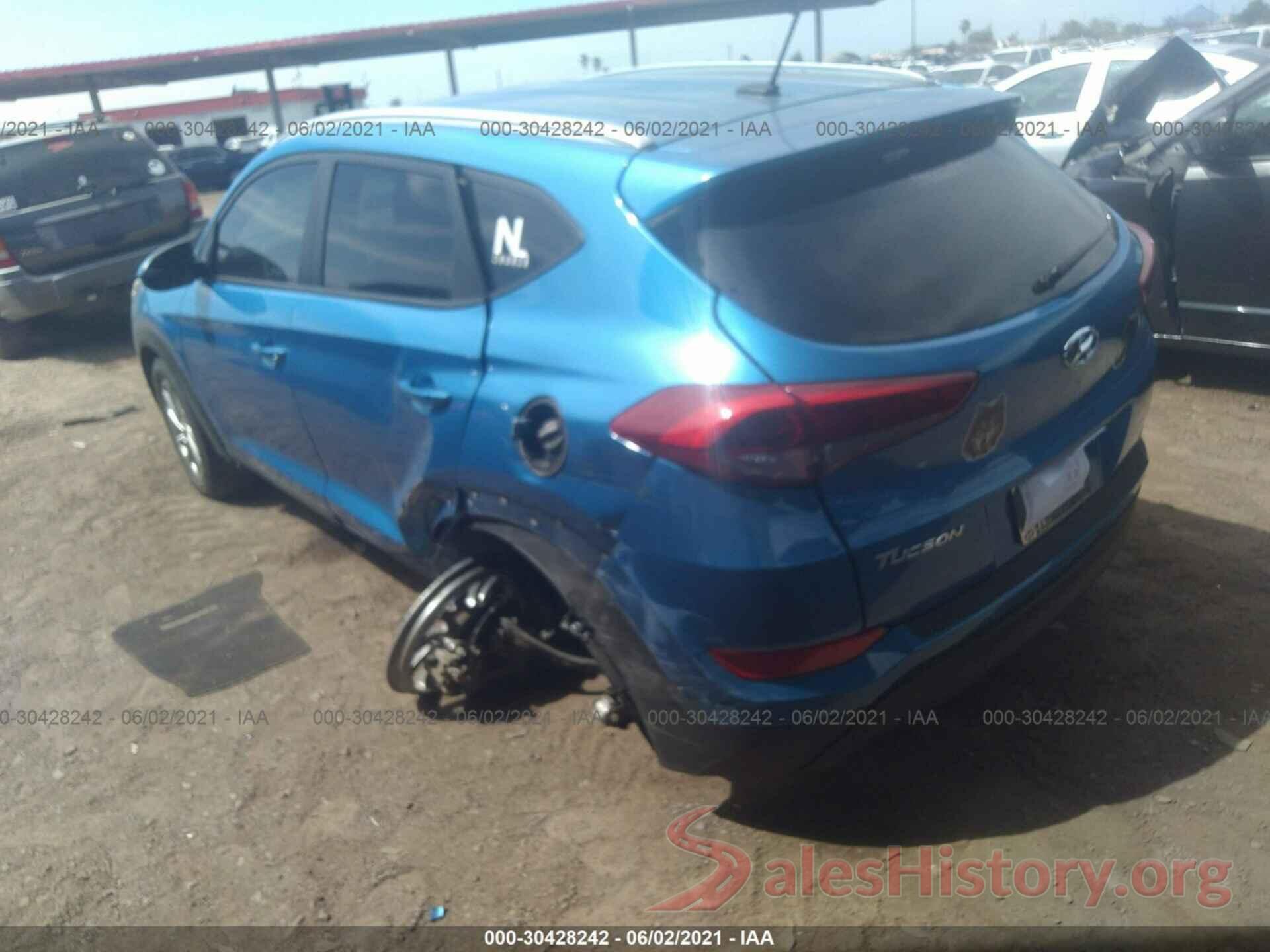 KM8J33A4XGU189236 2016 HYUNDAI TUCSON