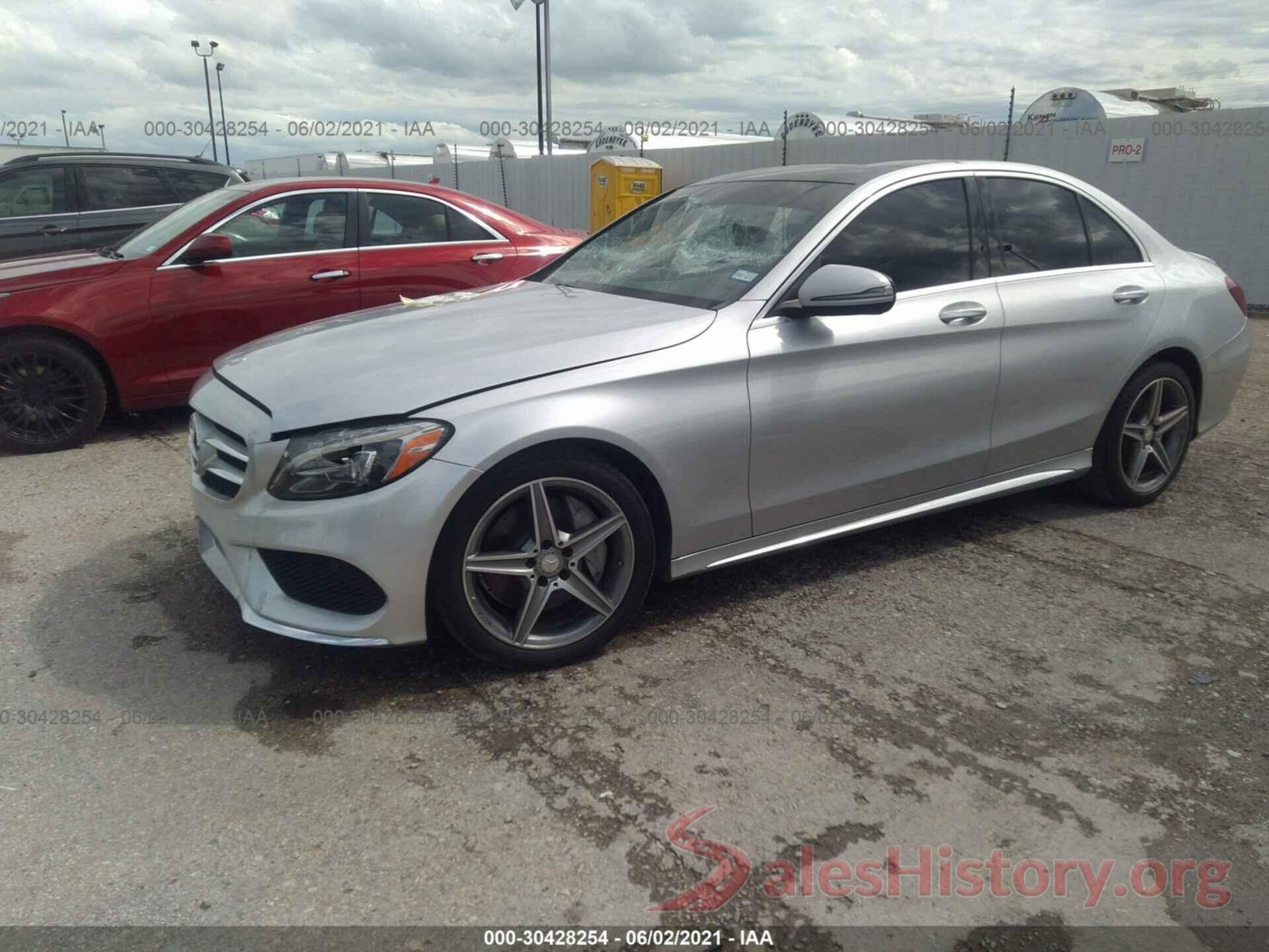 55SWF4KB1GU164060 2016 MERCEDES-BENZ C-CLASS