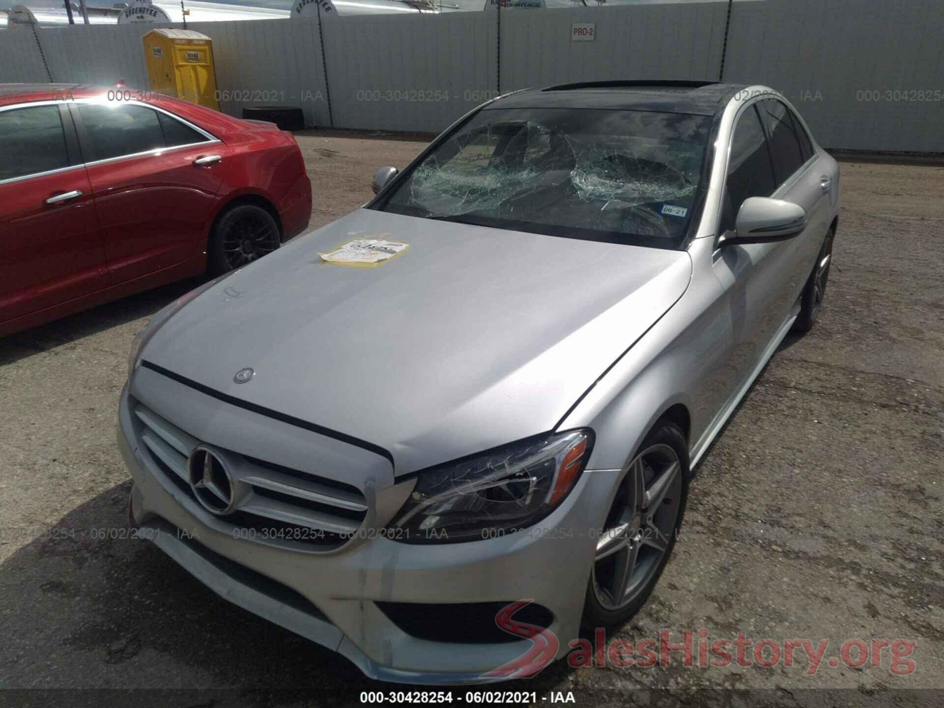 55SWF4KB1GU164060 2016 MERCEDES-BENZ C-CLASS