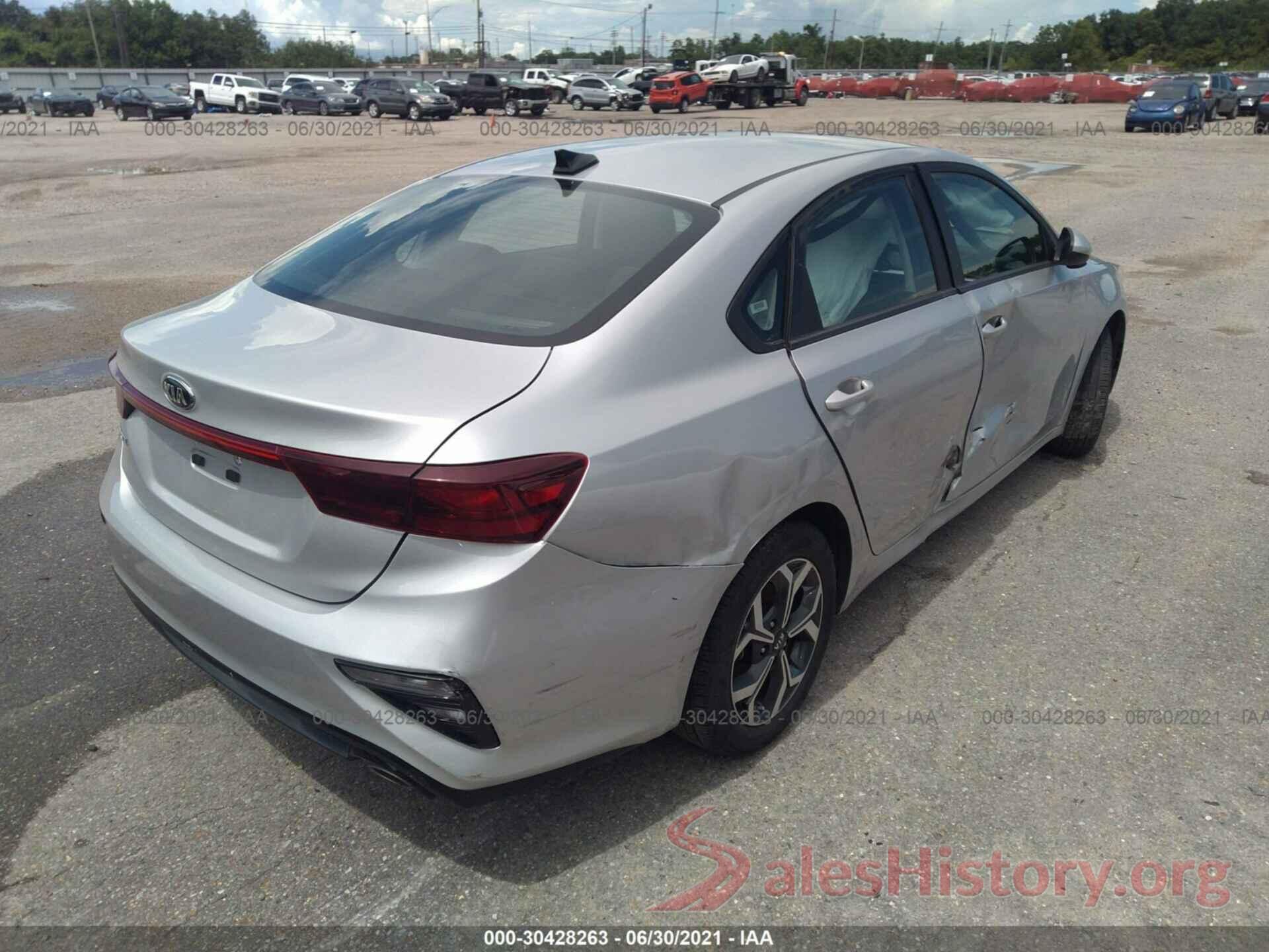 3KPF24AD6LE181369 2020 KIA FORTE