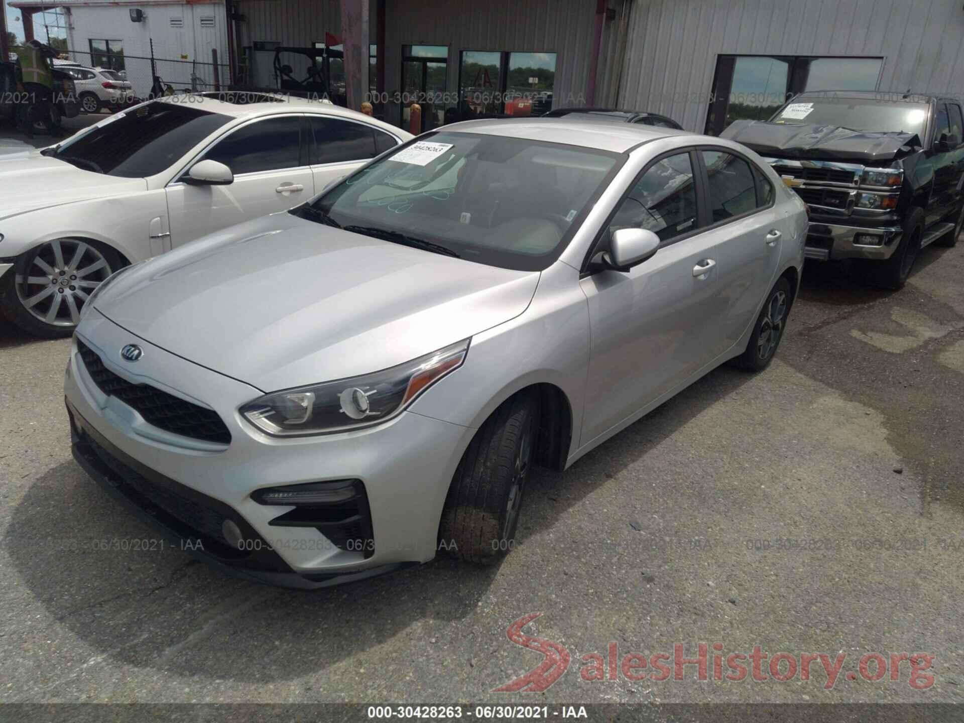 3KPF24AD6LE181369 2020 KIA FORTE