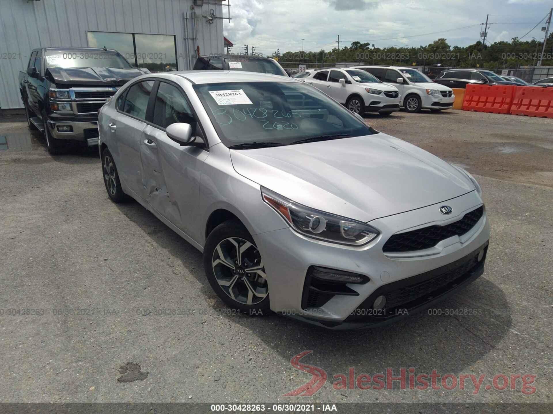 3KPF24AD6LE181369 2020 KIA FORTE