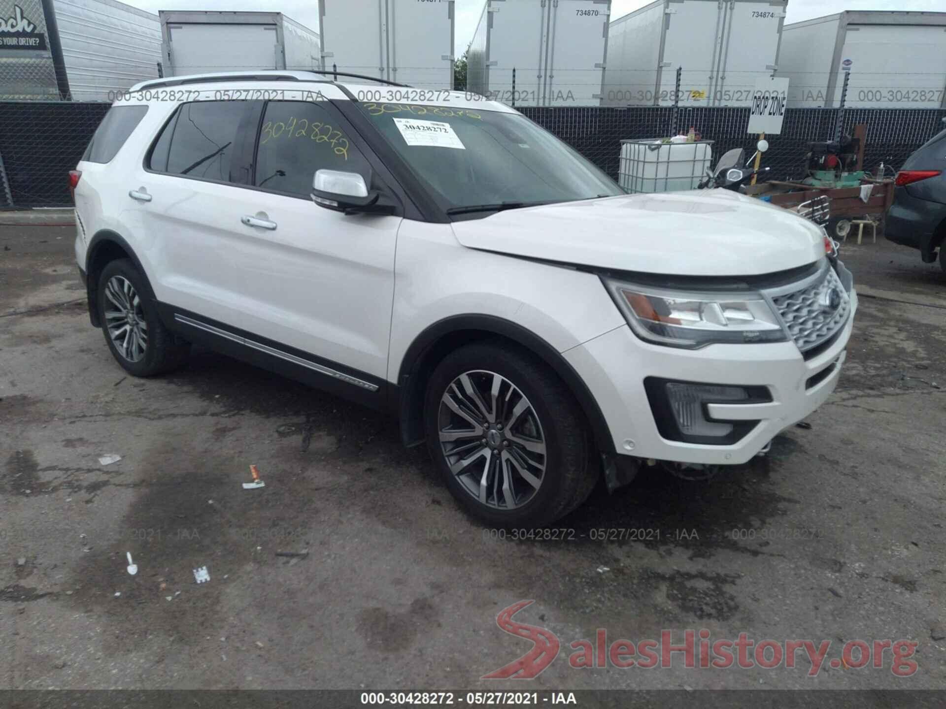 1FM5K8HT7HGA11363 2017 FORD EXPLORER