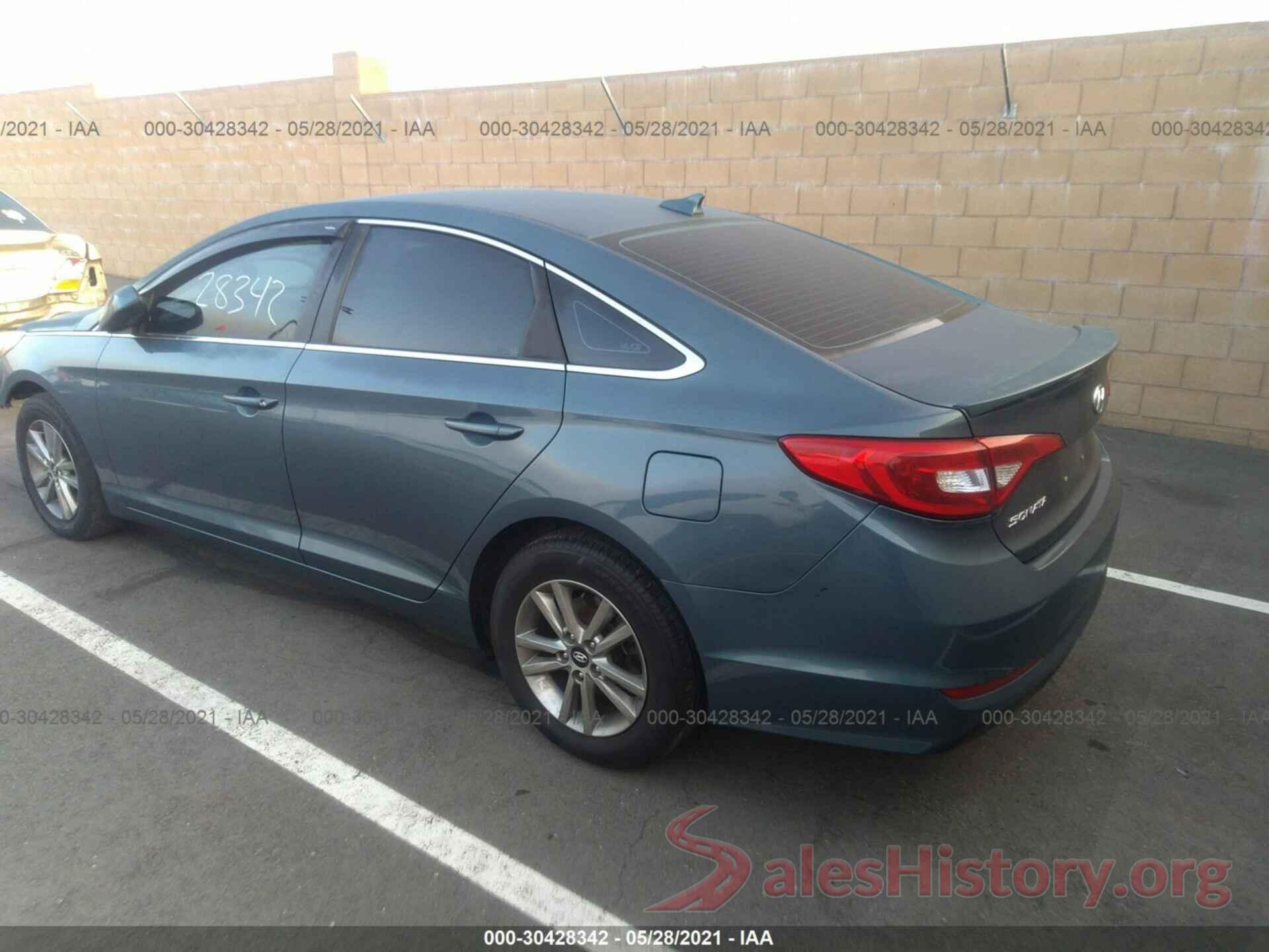 5NPE24AF9GH322577 2016 HYUNDAI SONATA