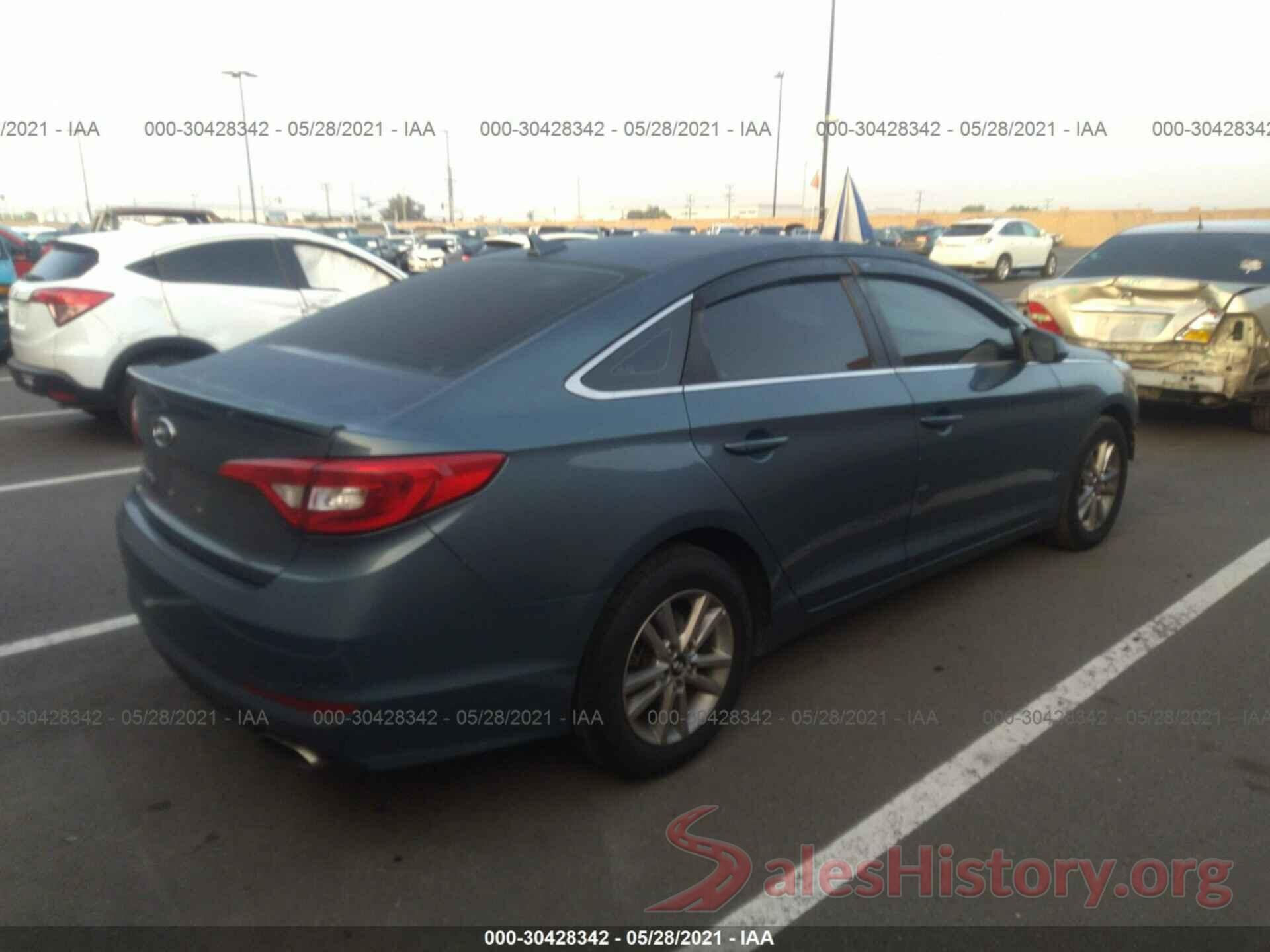 5NPE24AF9GH322577 2016 HYUNDAI SONATA