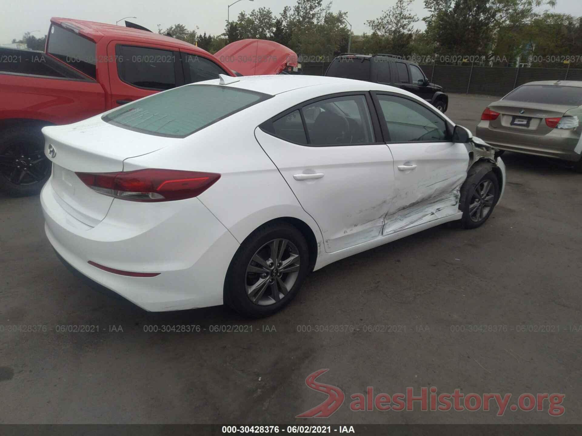 5NPD84LF4JH224104 2018 HYUNDAI ELANTRA