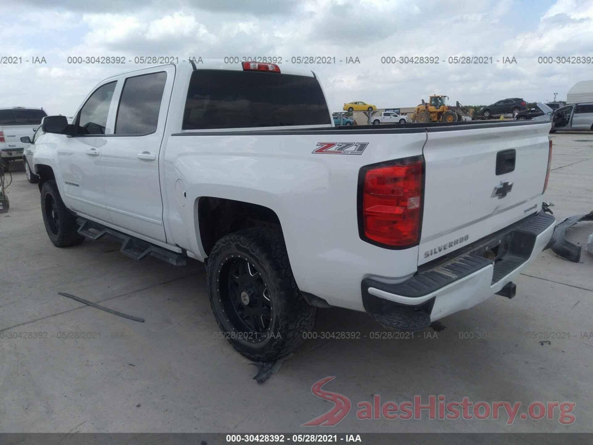 3GCUKREC5HG188654 2017 CHEVROLET SILVERADO 1500