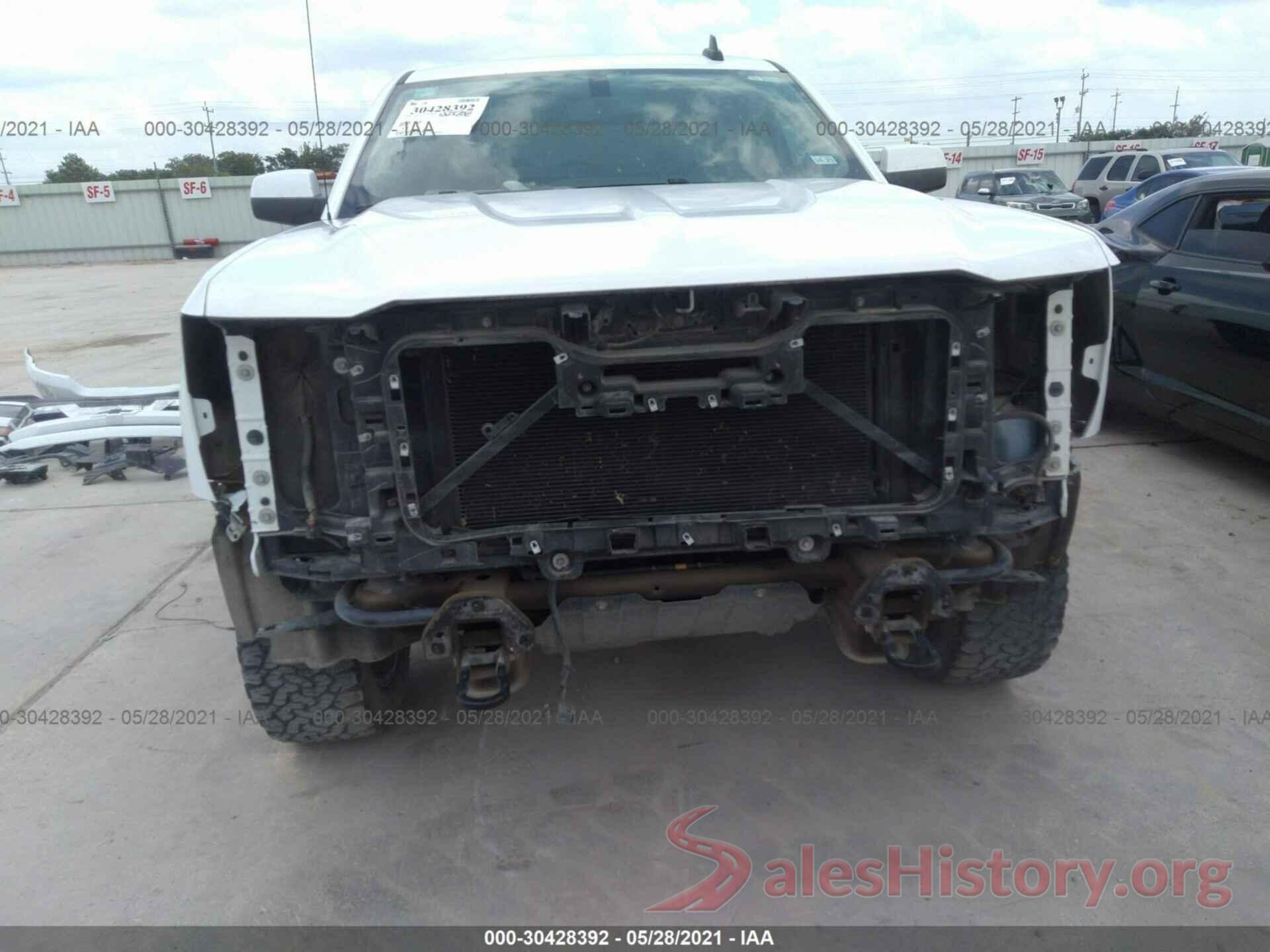 3GCUKREC5HG188654 2017 CHEVROLET SILVERADO 1500