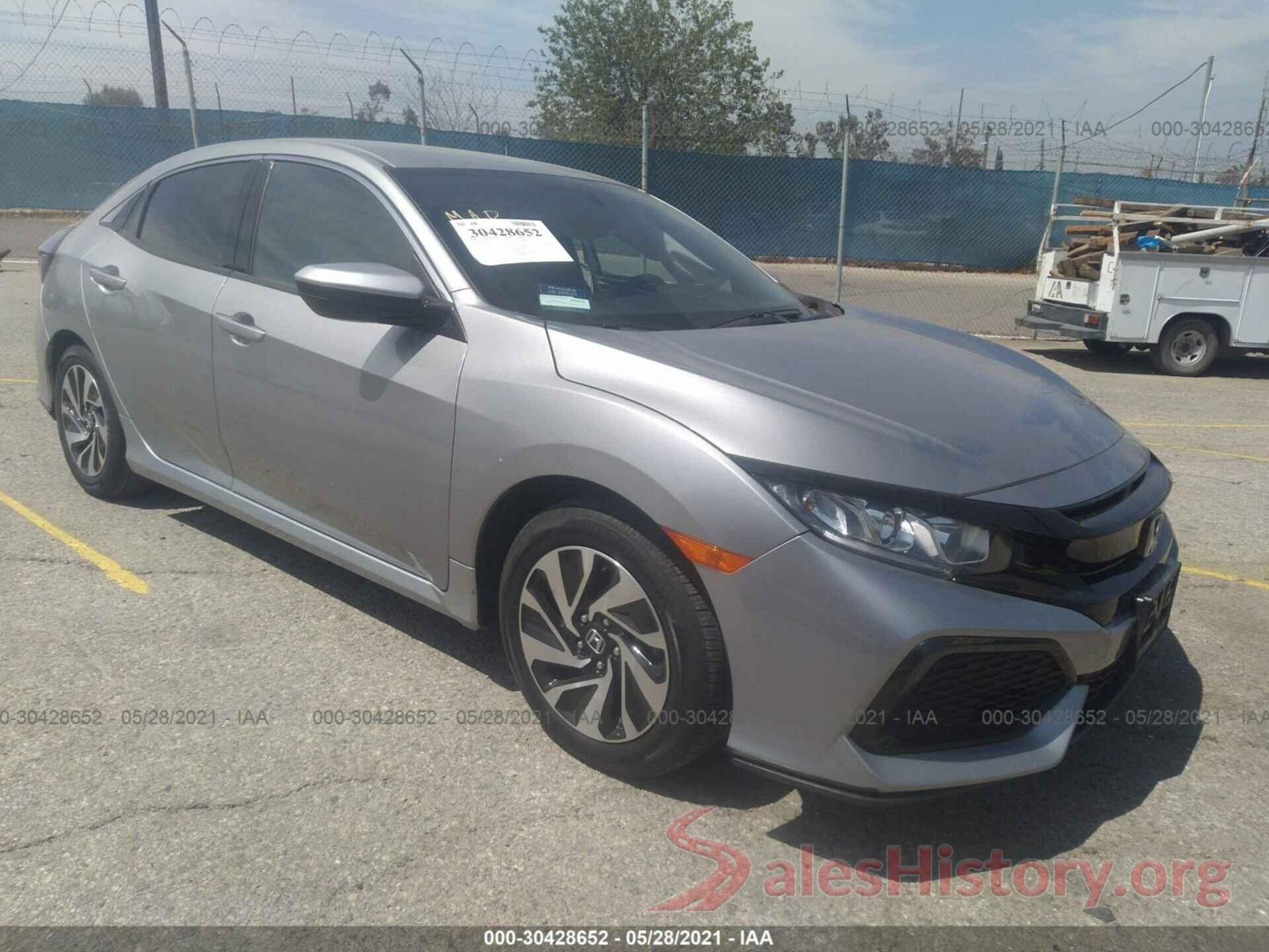 SHHFK7H28JU404135 2018 HONDA CIVIC HATCHBACK