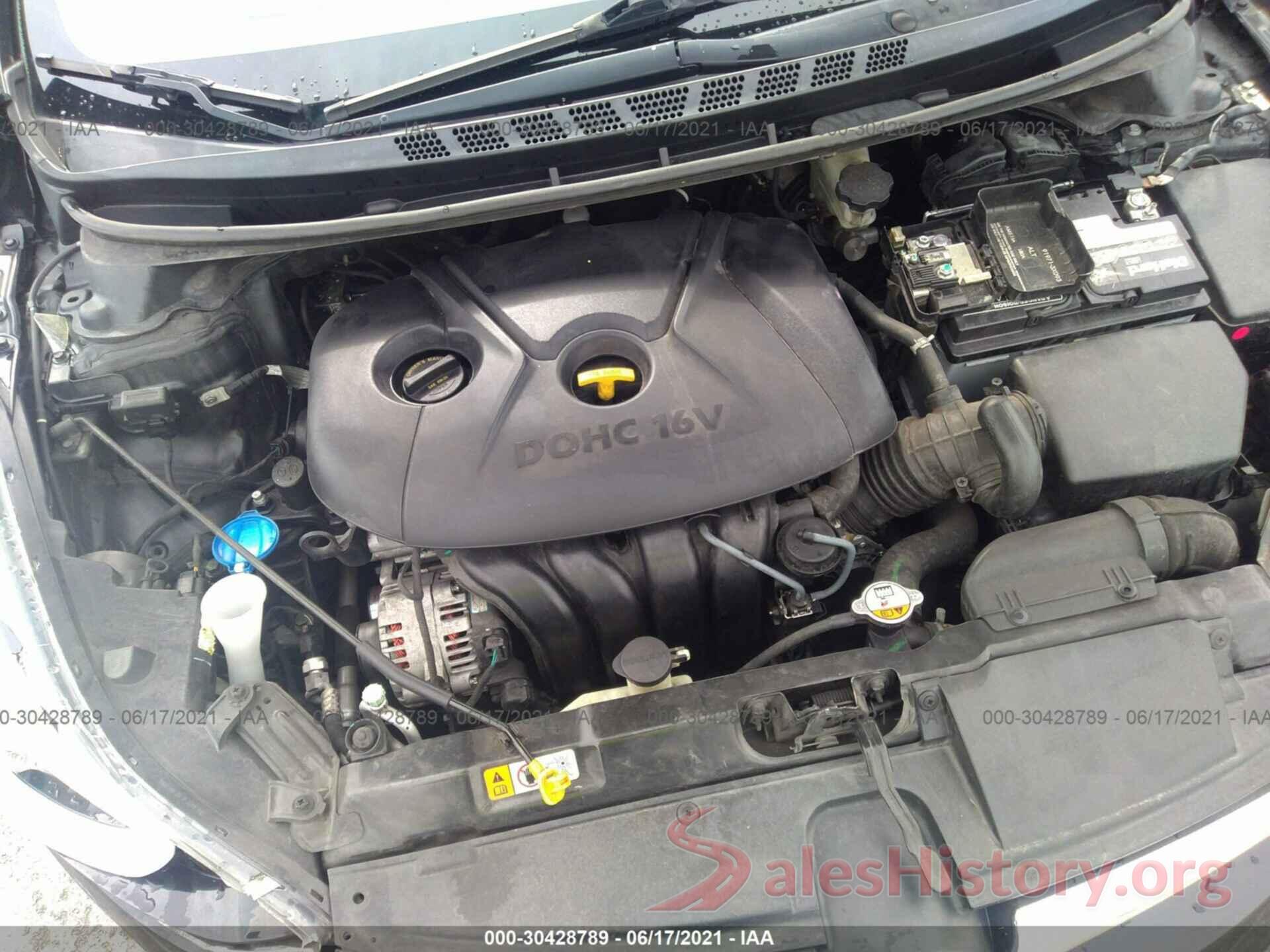 5NPDH4AEXGH785457 2016 HYUNDAI ELANTRA