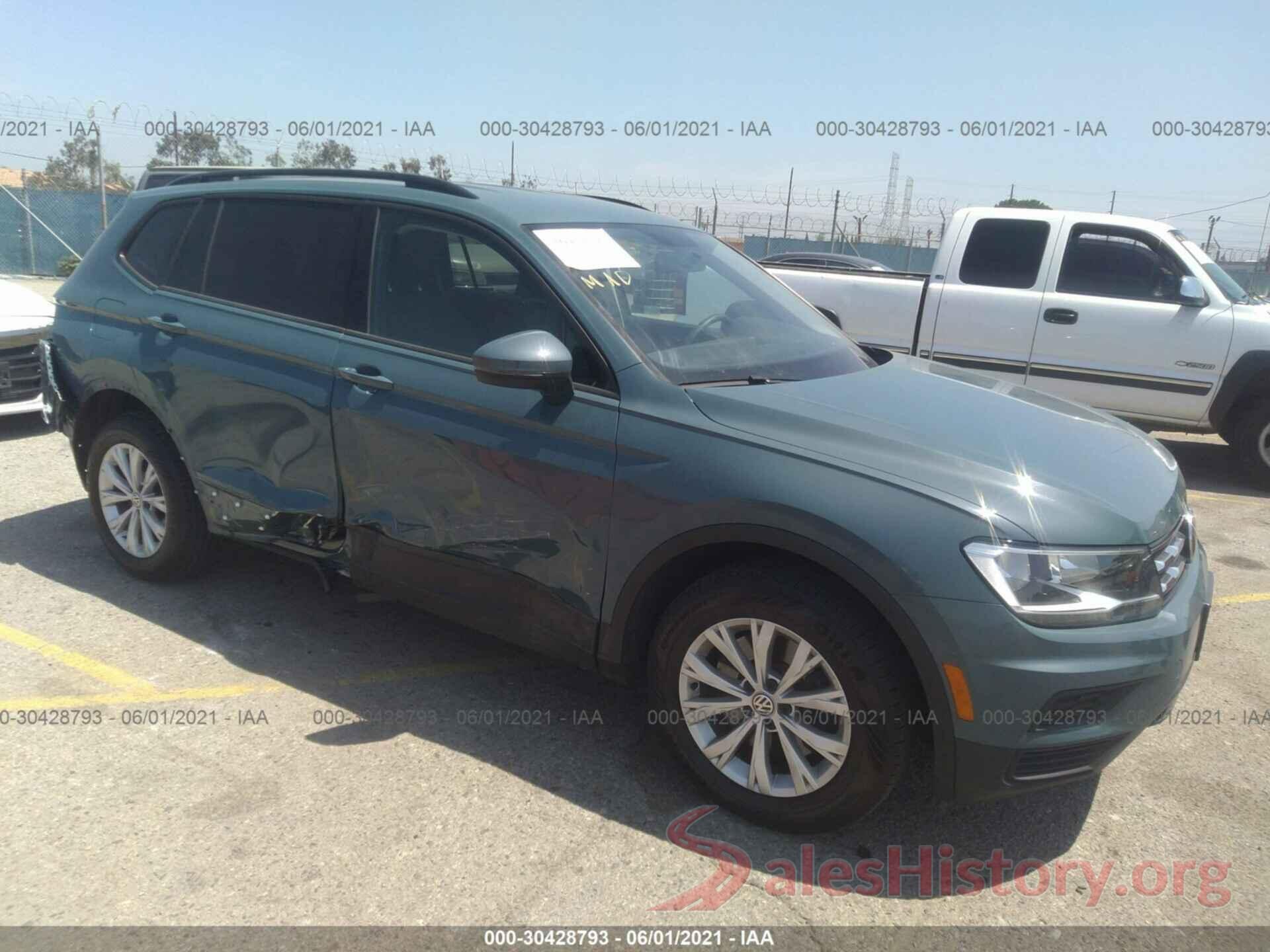 3VV1B7AX2KM122511 2019 VOLKSWAGEN TIGUAN