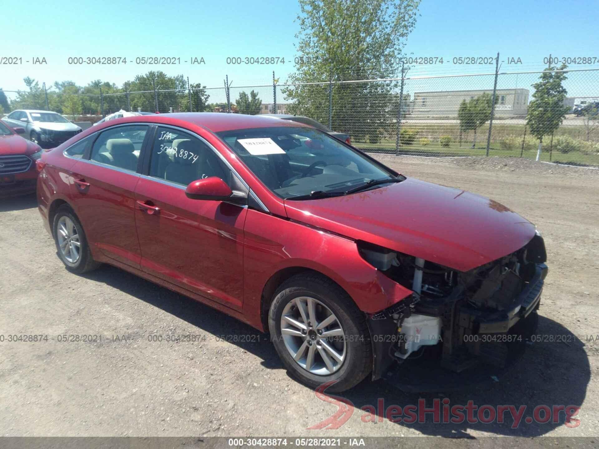 5NPE24AFXGH290979 2016 HYUNDAI SONATA