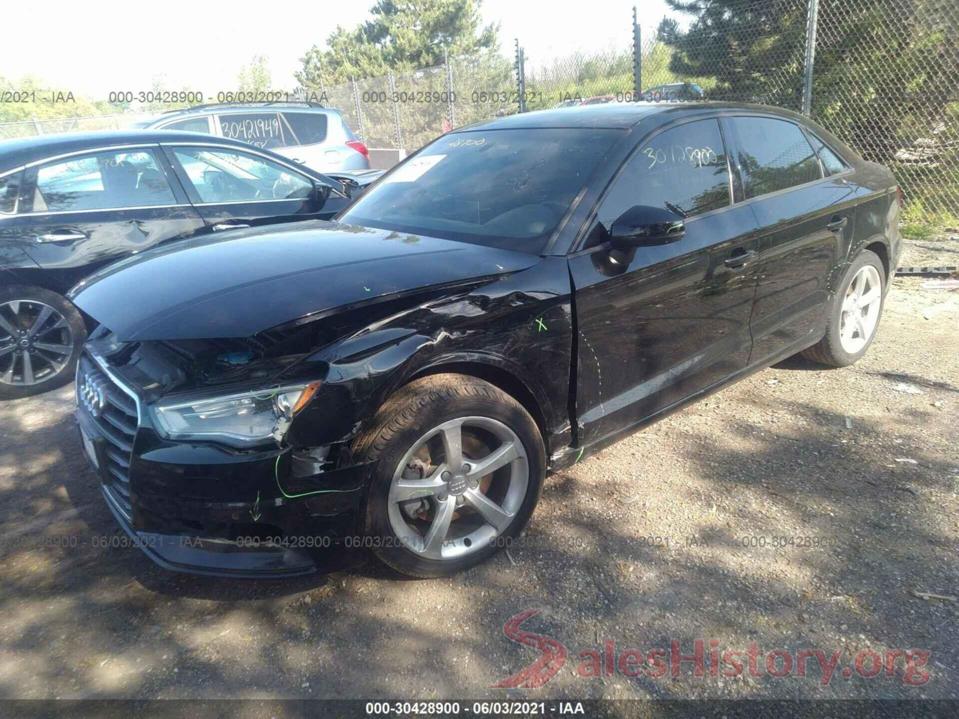 WAUA7GFF4G1012643 2016 AUDI A3