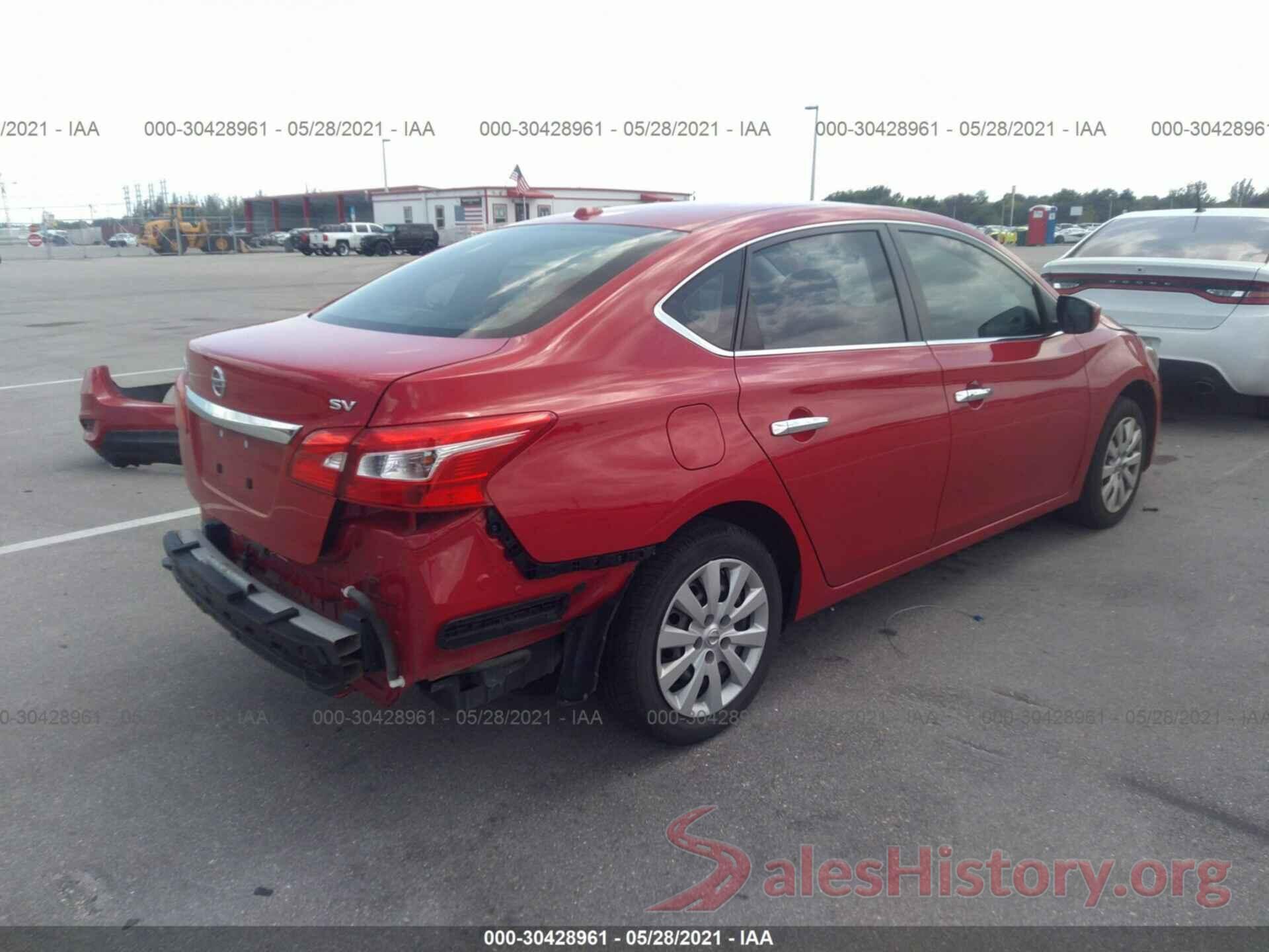 3N1AB7AP7HL695386 2017 NISSAN SENTRA