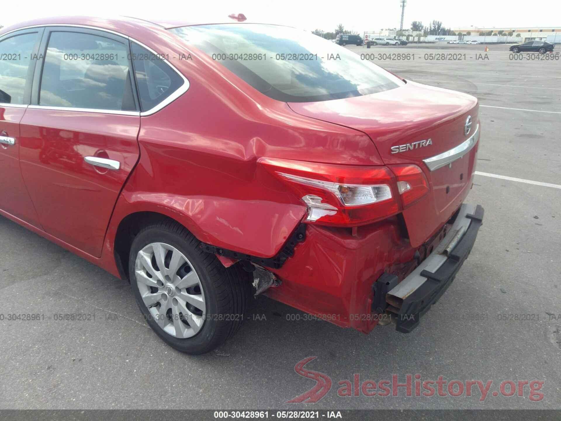 3N1AB7AP7HL695386 2017 NISSAN SENTRA