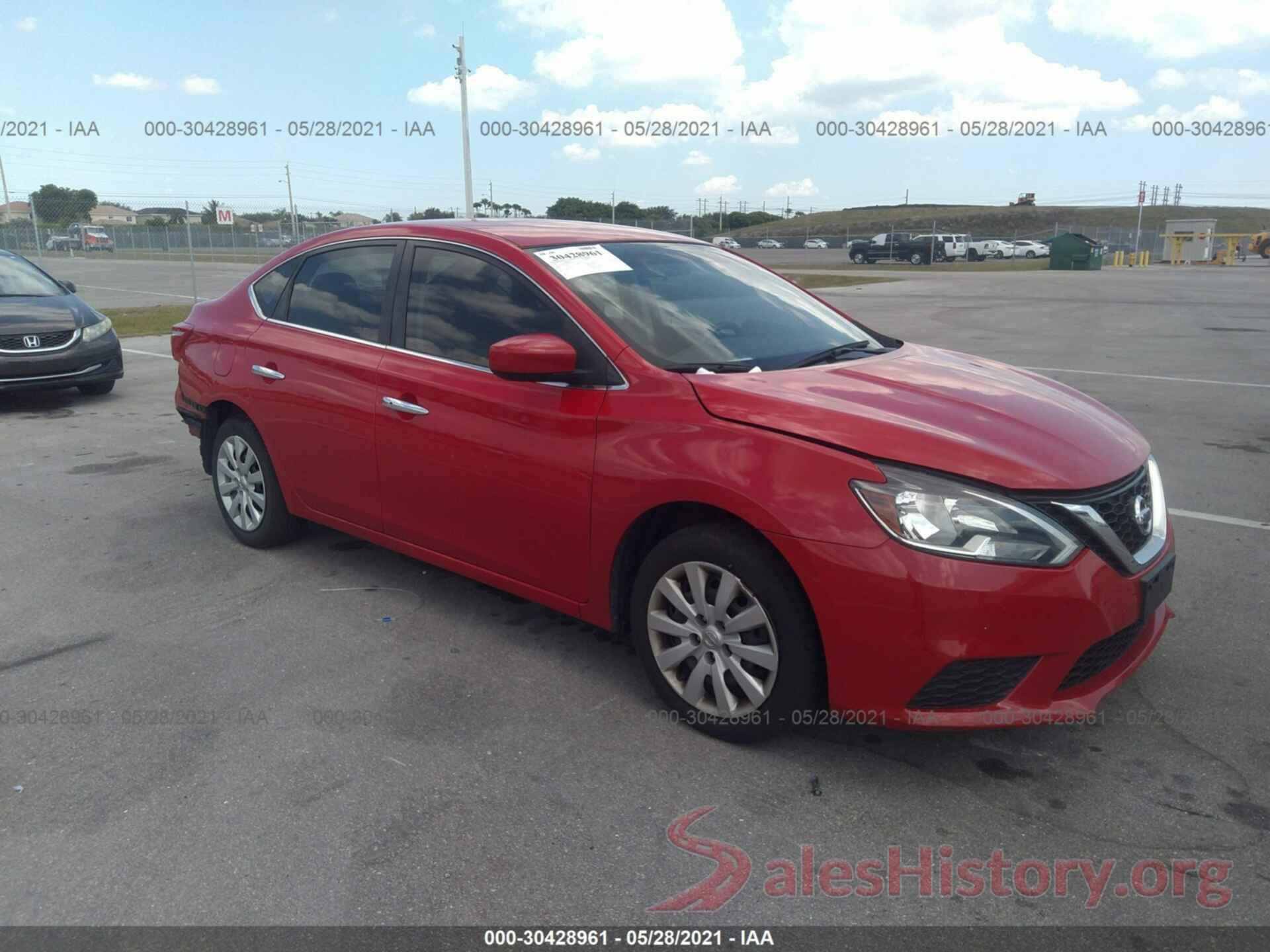 3N1AB7AP7HL695386 2017 NISSAN SENTRA