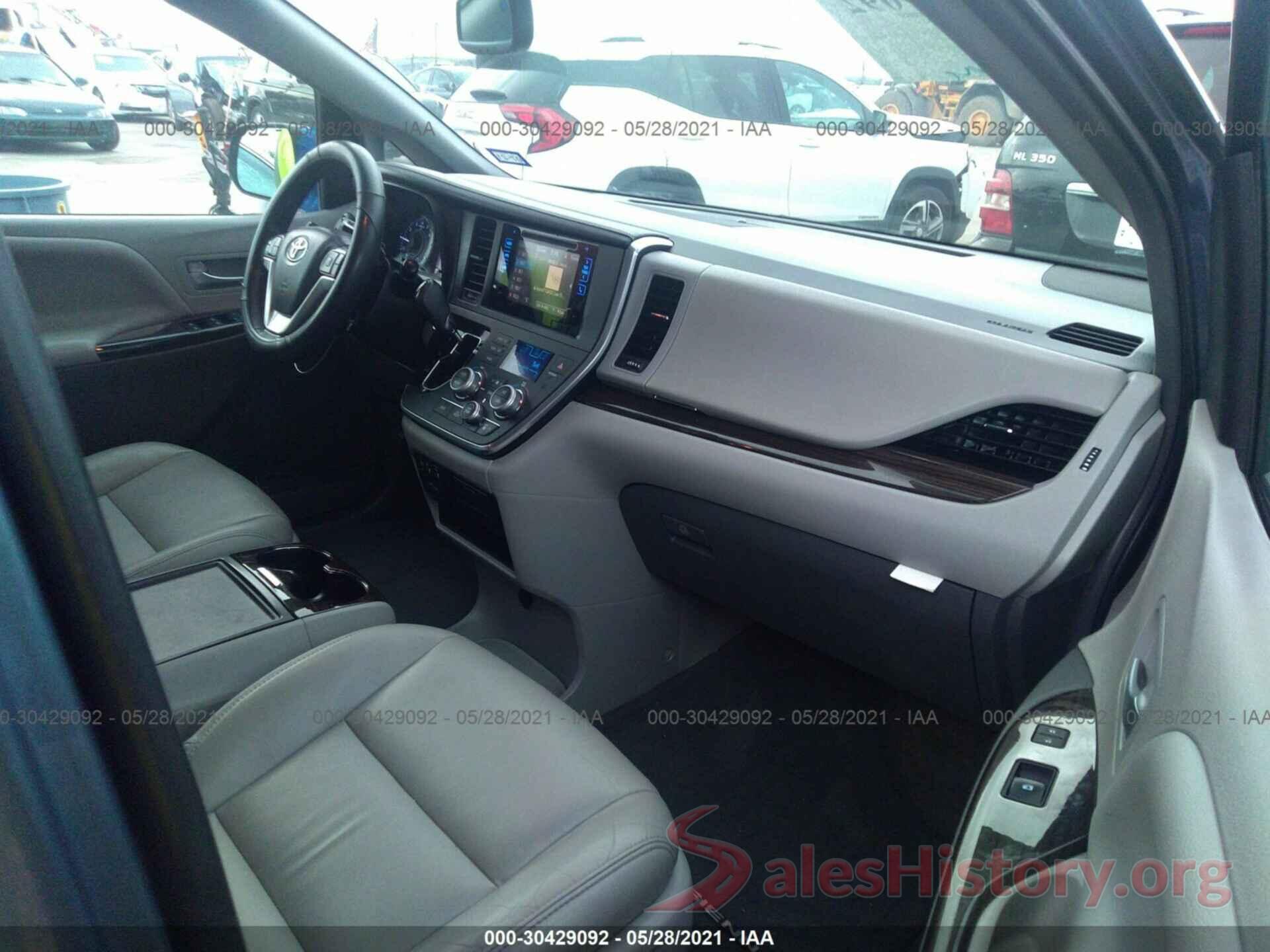 5TDYK3DCXGS764951 2016 TOYOTA SIENNA