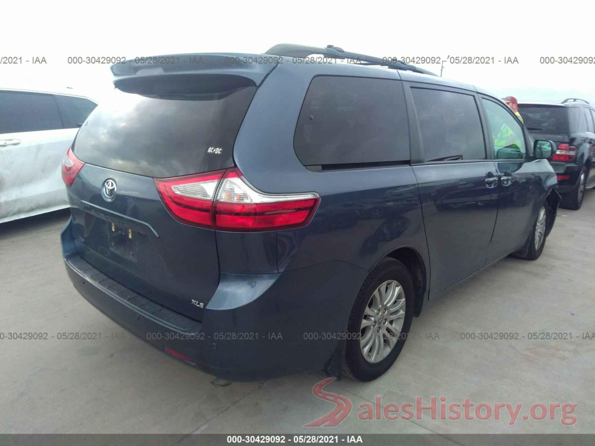 5TDYK3DCXGS764951 2016 TOYOTA SIENNA