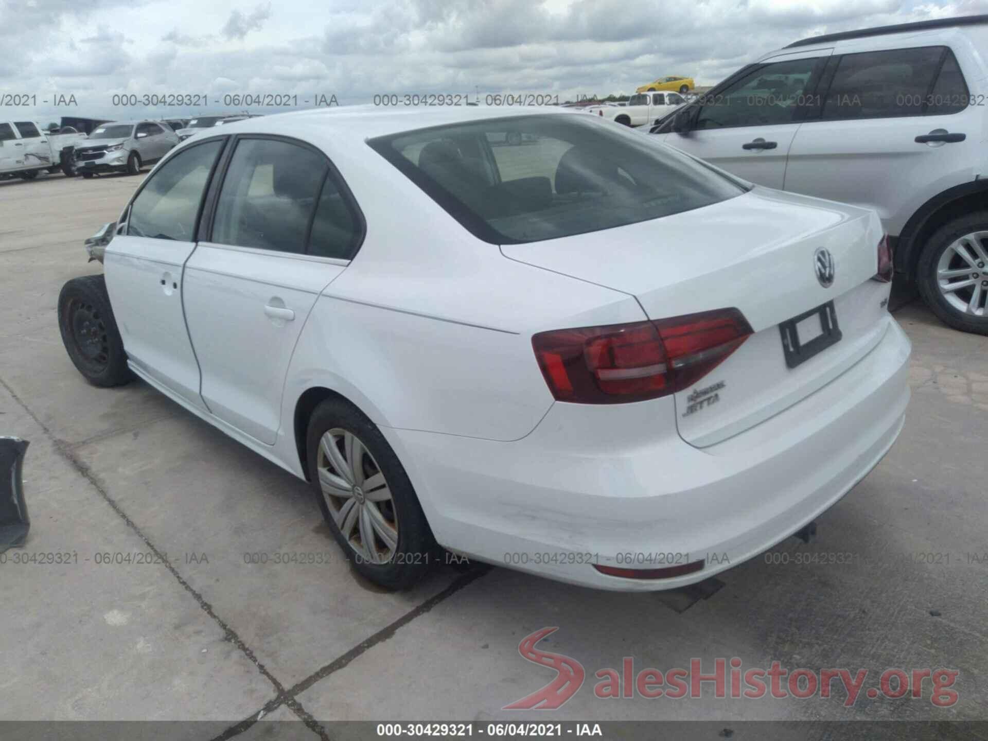 3VW2B7AJ6HM393432 2017 VOLKSWAGEN JETTA