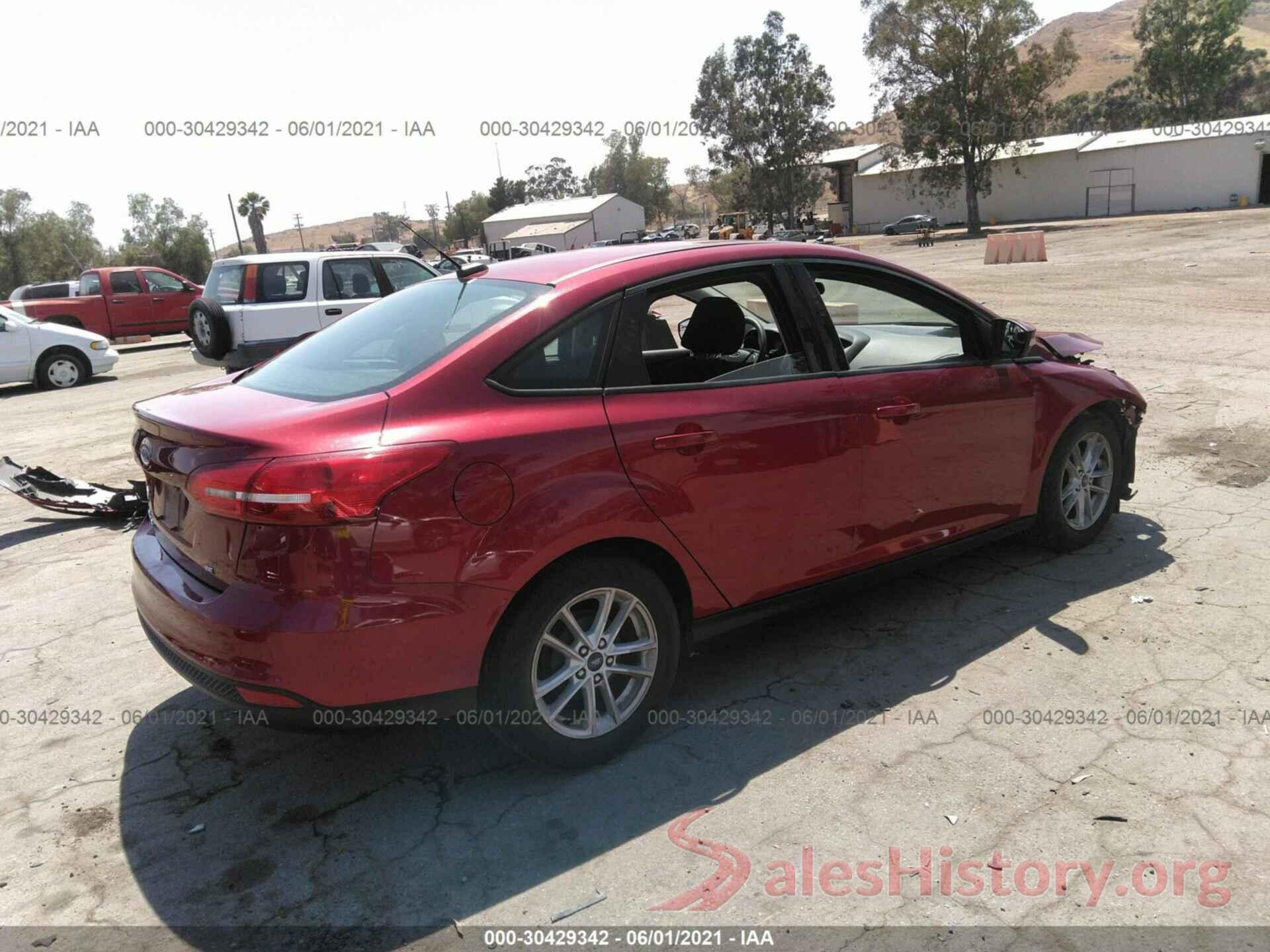 1FADP3F20HL343592 2017 FORD FOCUS