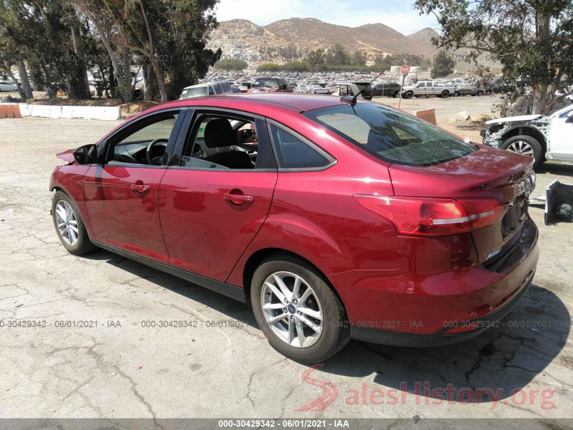 1FADP3F20HL343592 2017 FORD FOCUS