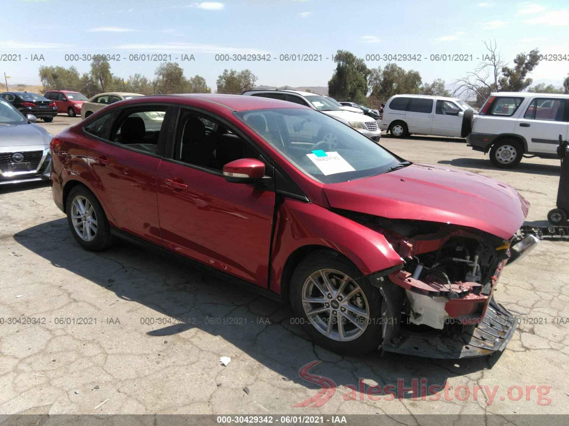 1FADP3F20HL343592 2017 FORD FOCUS