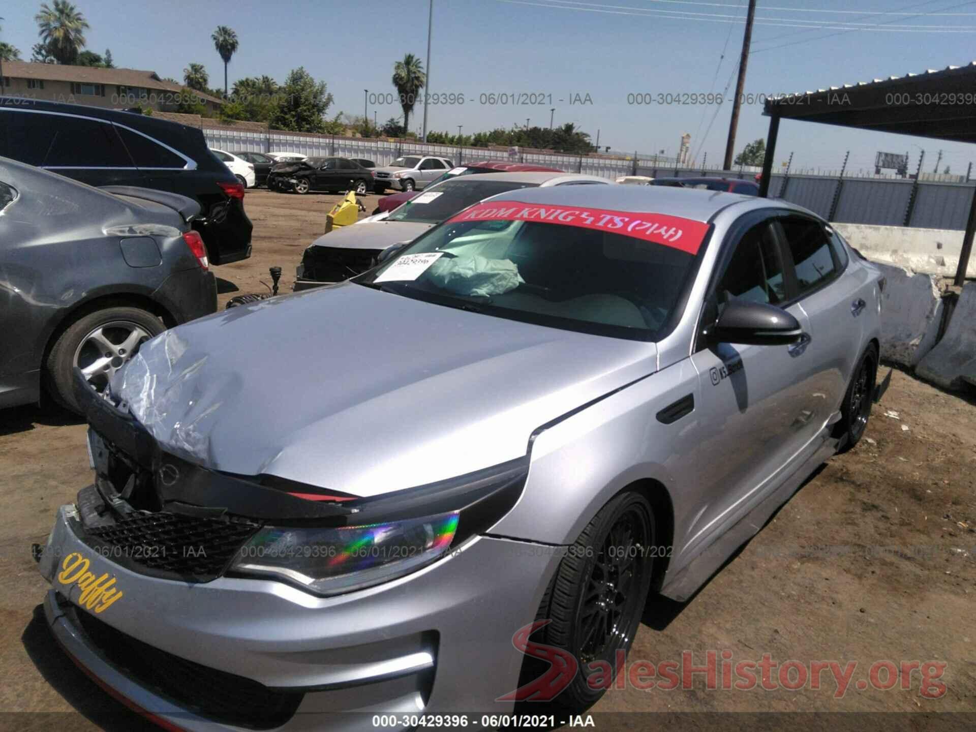 5XXGT4L30GG025315 2016 KIA OPTIMA