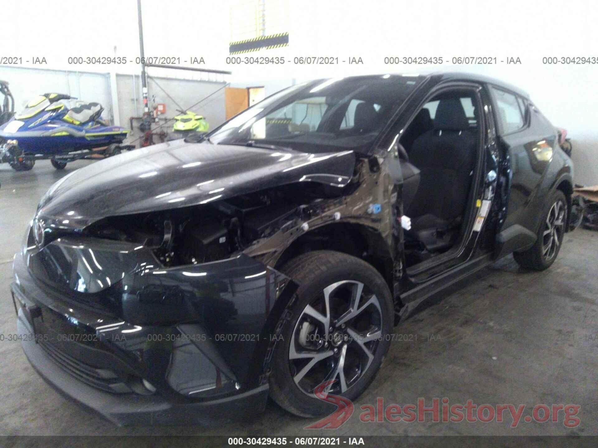 NMTKHMBX5JR006697 2018 TOYOTA C-HR