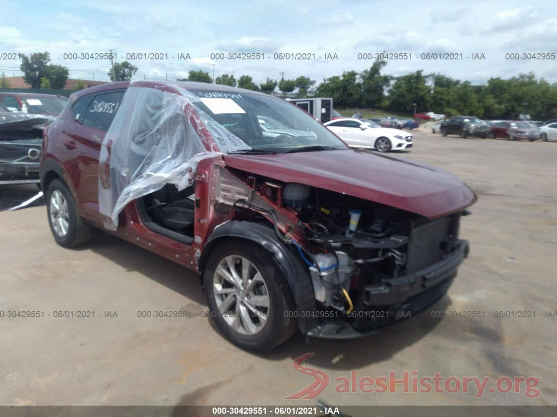 KM8J23A44KU997822 2019 HYUNDAI TUCSON