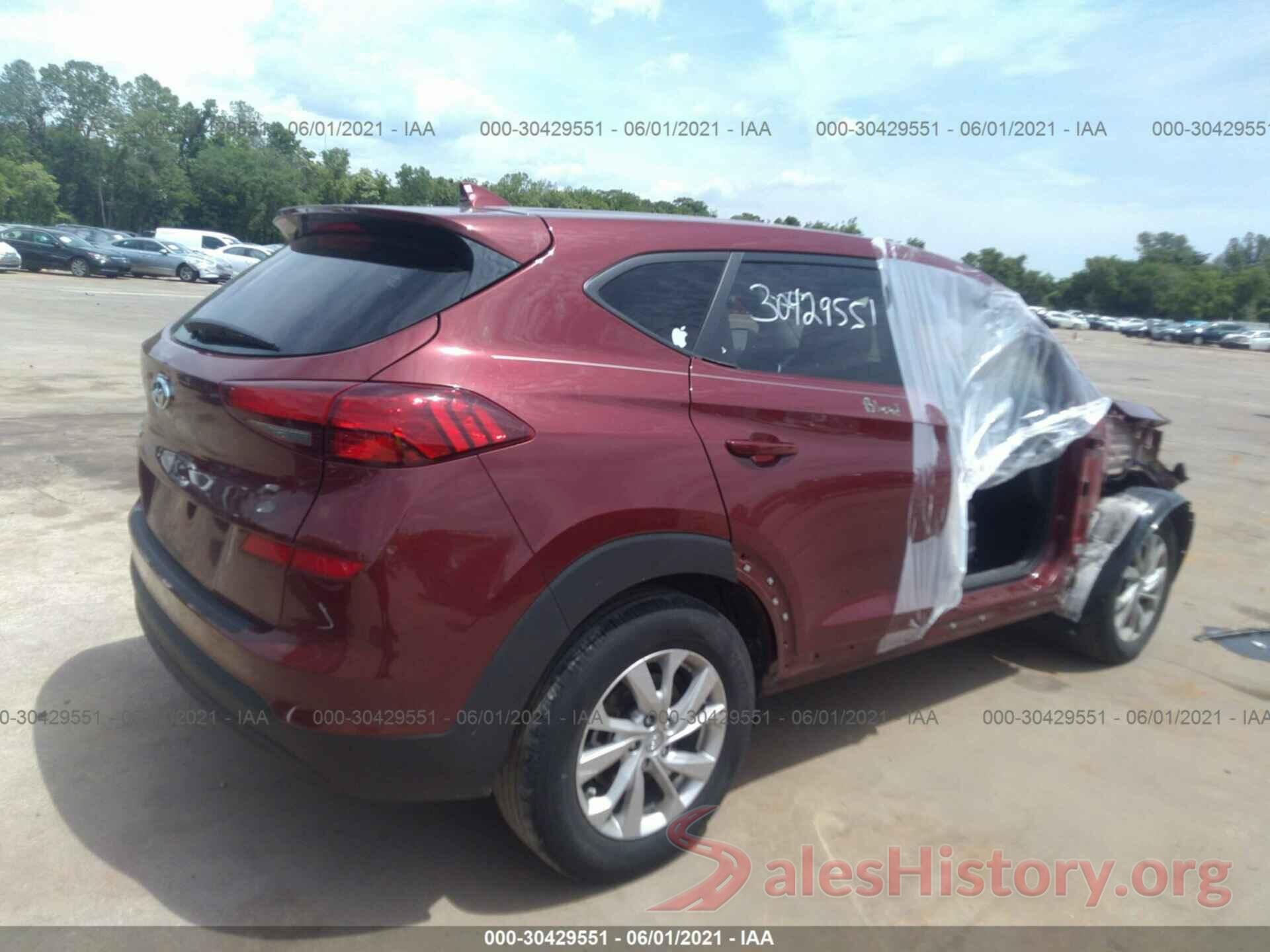 KM8J23A44KU997822 2019 HYUNDAI TUCSON