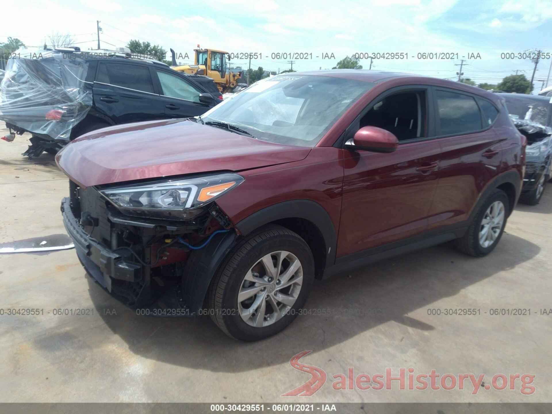 KM8J23A44KU997822 2019 HYUNDAI TUCSON