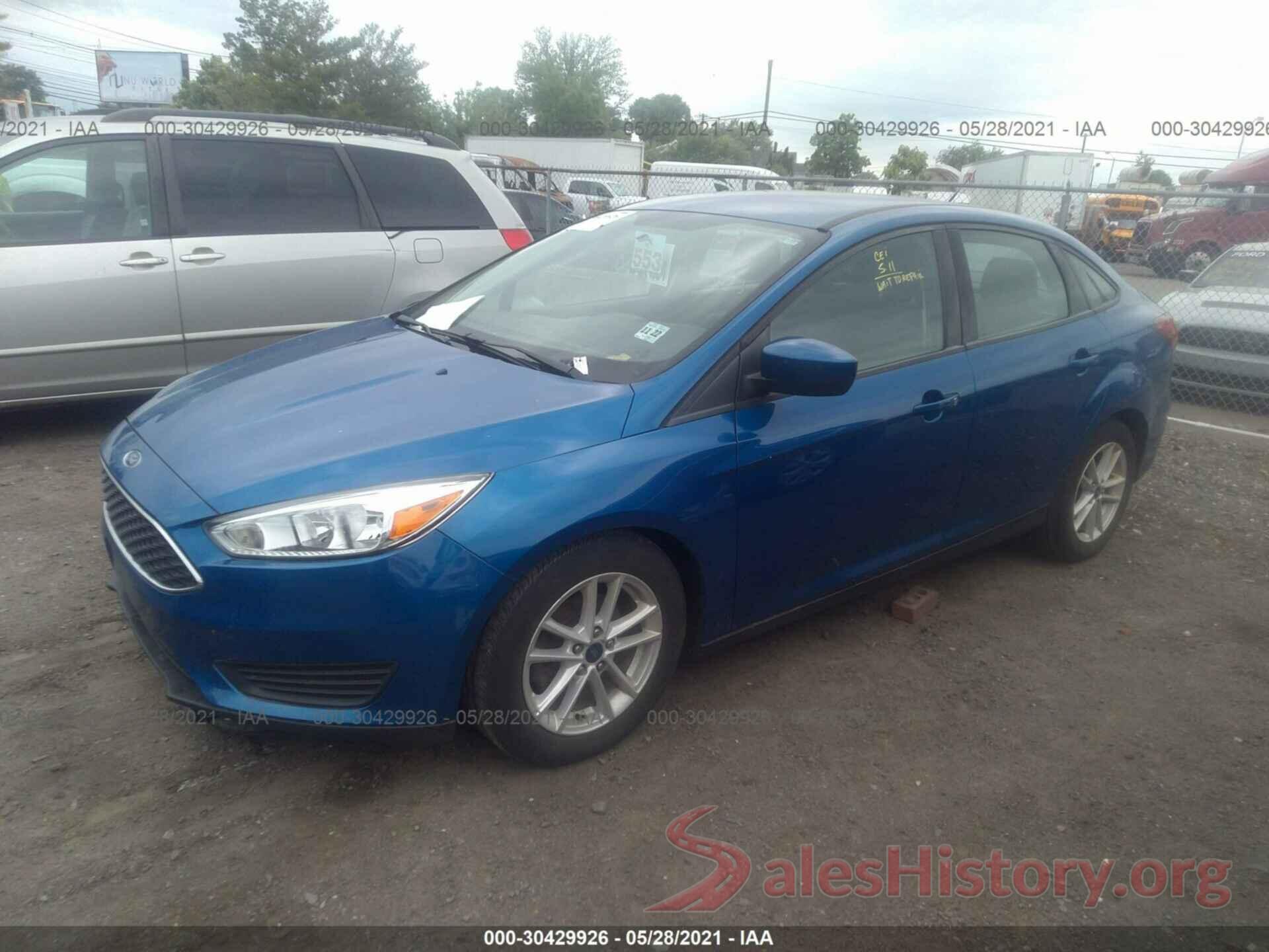 1FADP3F2XJL212790 2018 FORD FOCUS