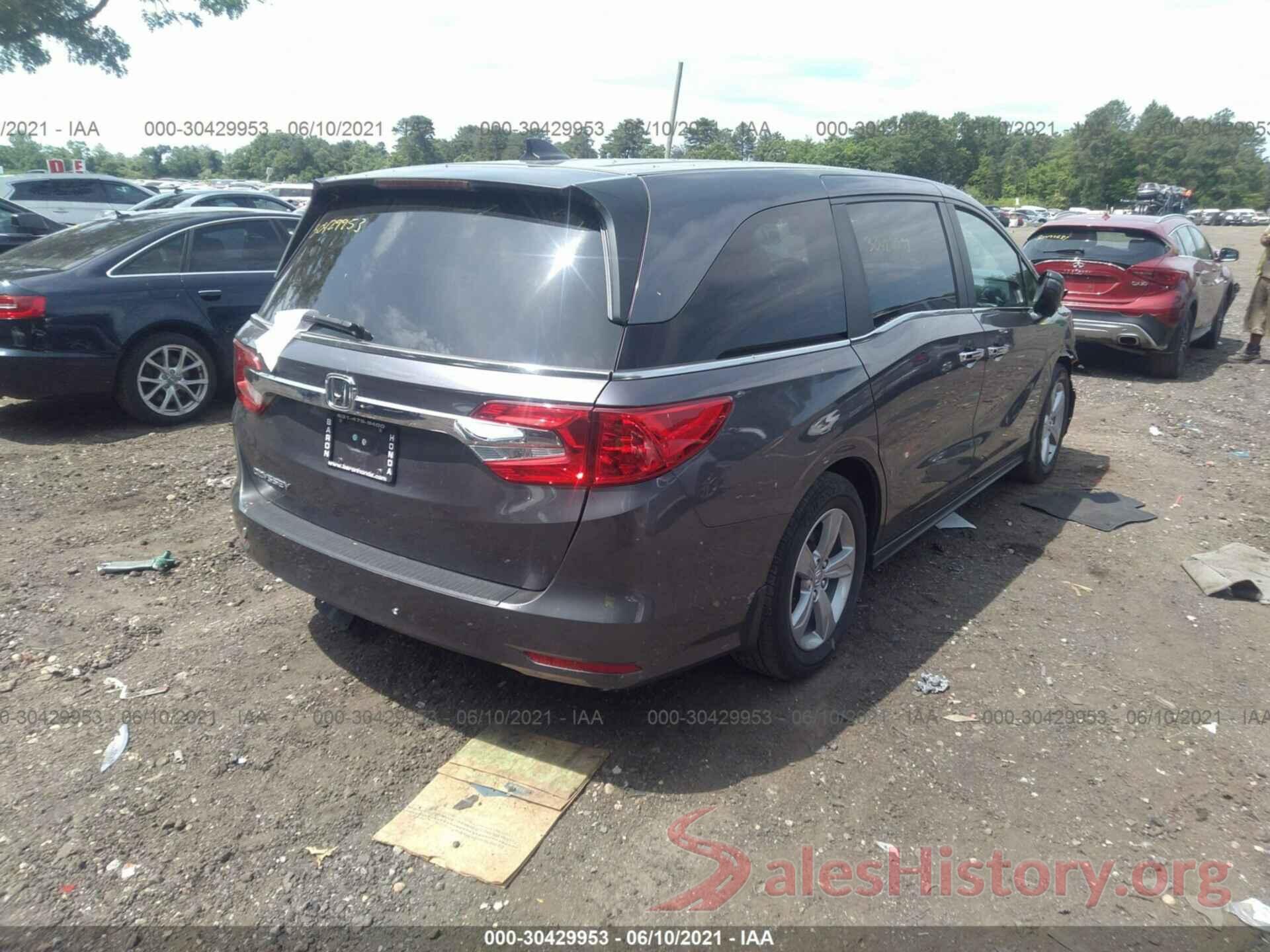 5FNRL6H78KB038891 2019 HONDA ODYSSEY